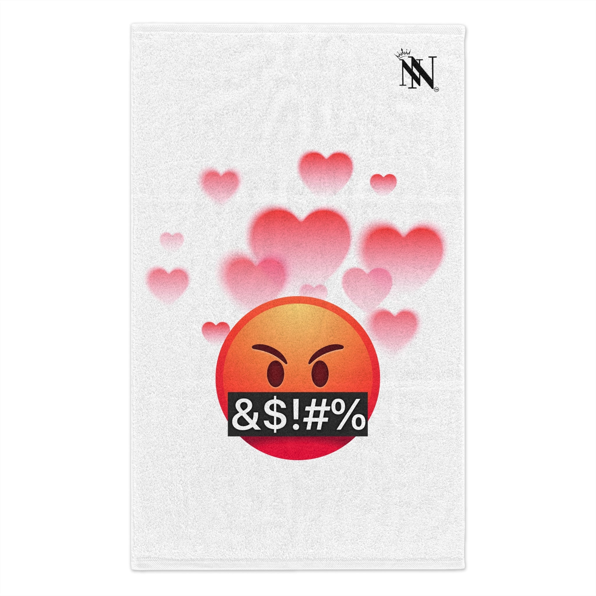WTF? Love Emoji | Mix & Match Soft Fun-Flirty Lovers’ Towels