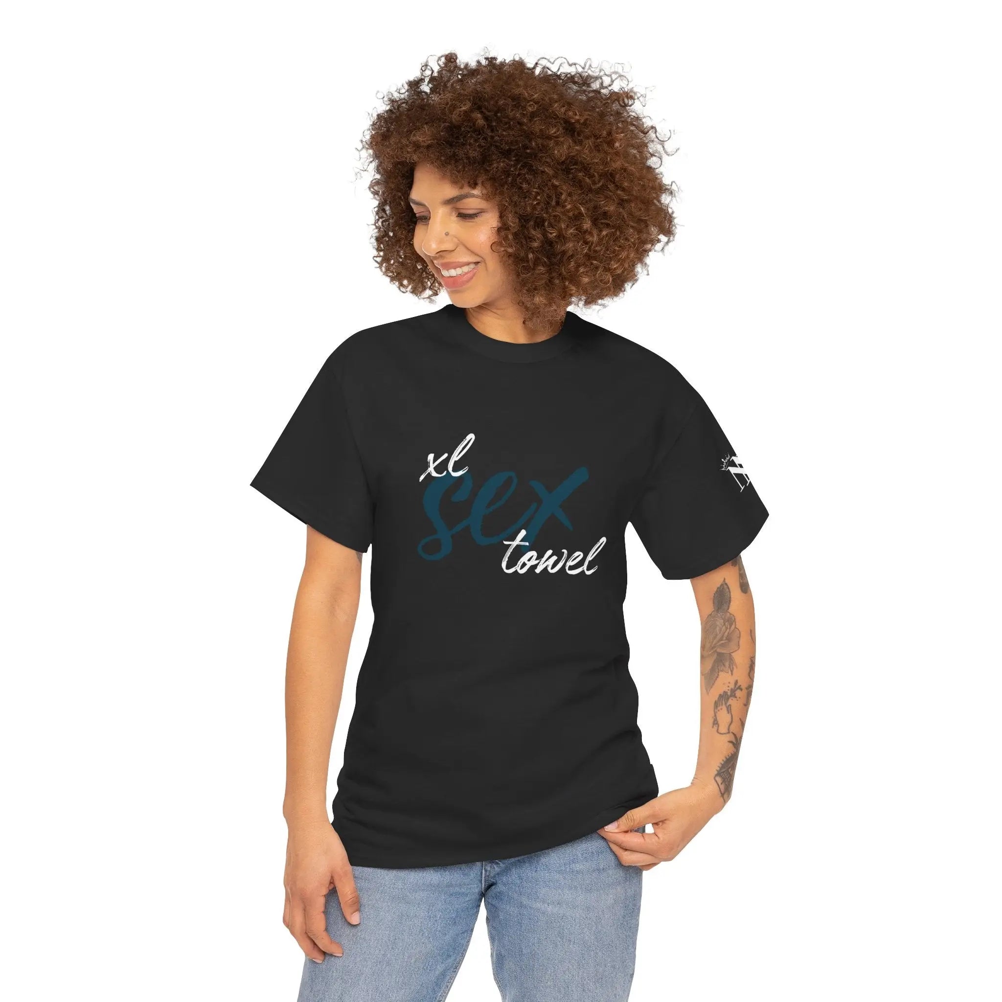 XL Sex Towel | Mix & Match 100% Cotton Unisex Fun-Flirty Lovers’ Tees
