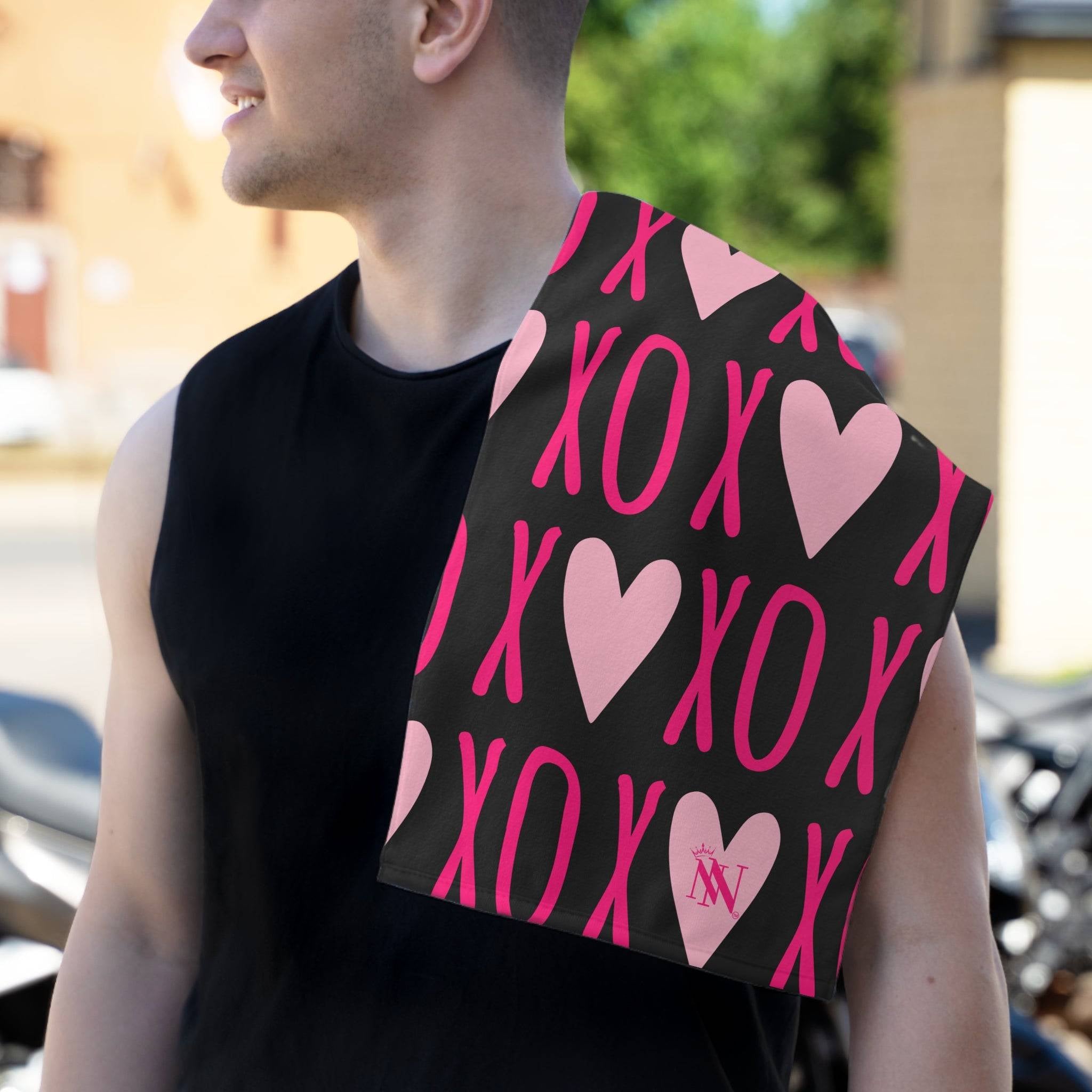 XOXO Heart | Mix & Match Soft Fun-Flirty Lovers’ Towels