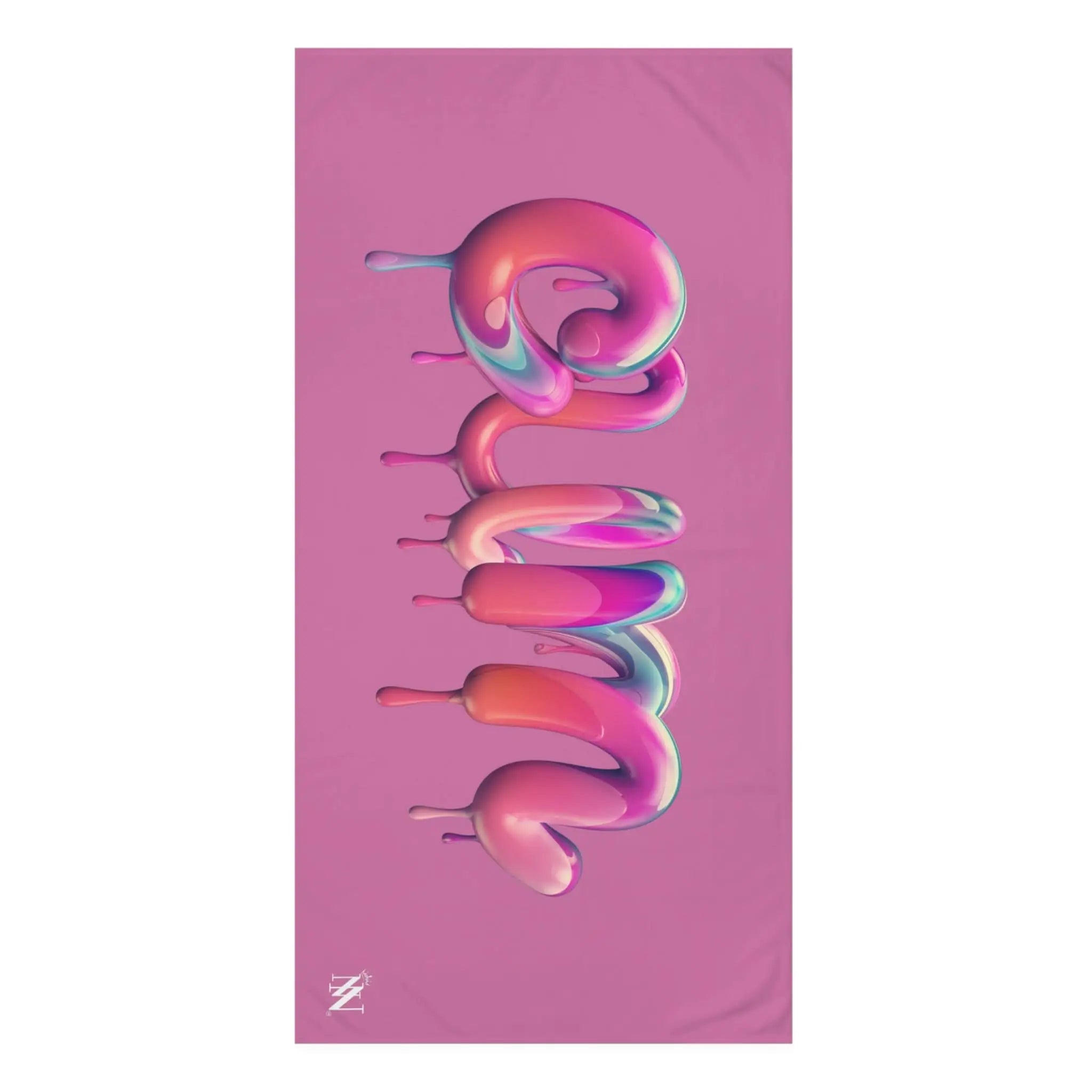 XXL Cum Towel Dripping Cum Pink