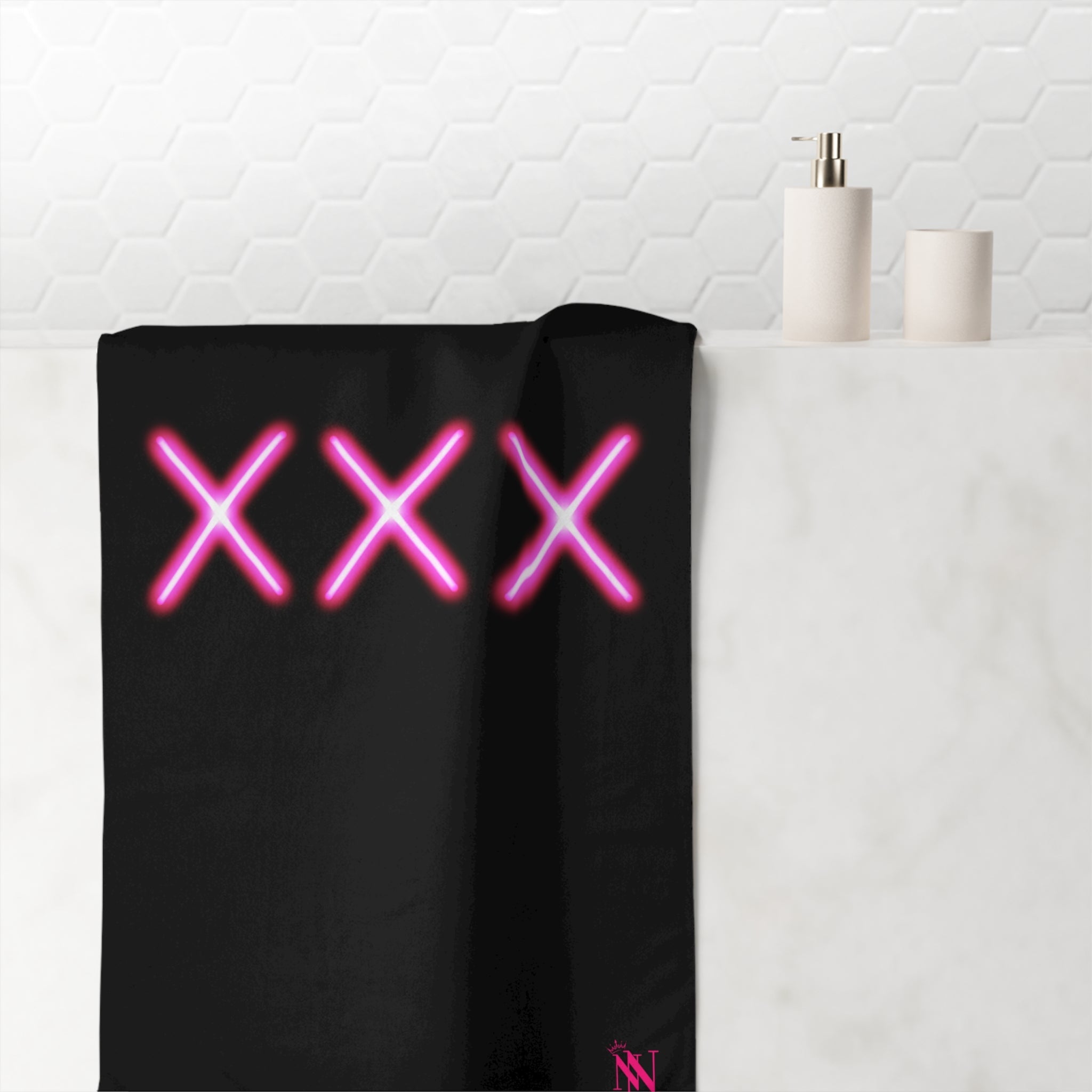 XXX Triple X | Mix & Match Naughty XL Fun-Flirty Lovers’ Towels