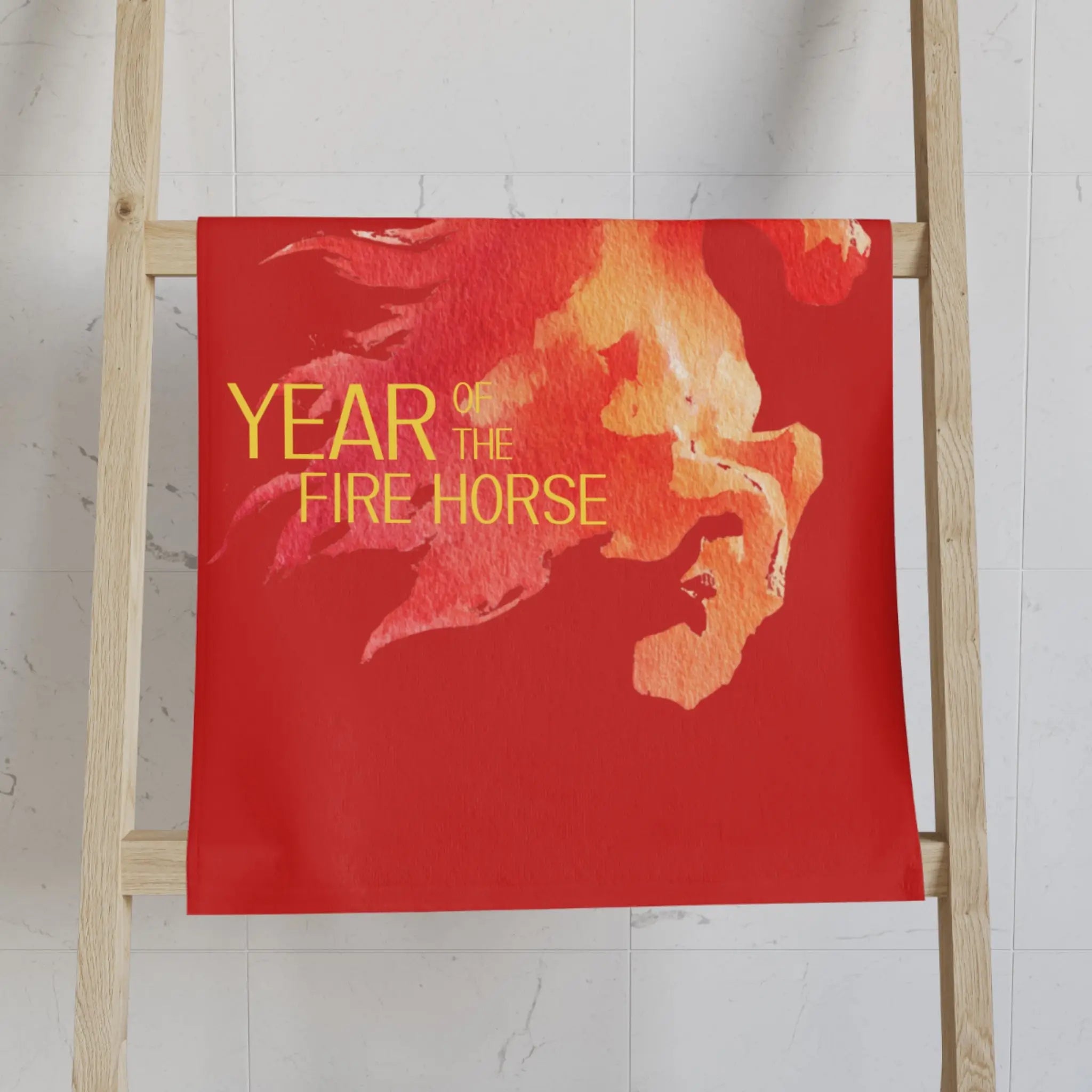 Year of the Fire Horse | Mix & Match Classic Fun-Flirty Lovers’ Towels