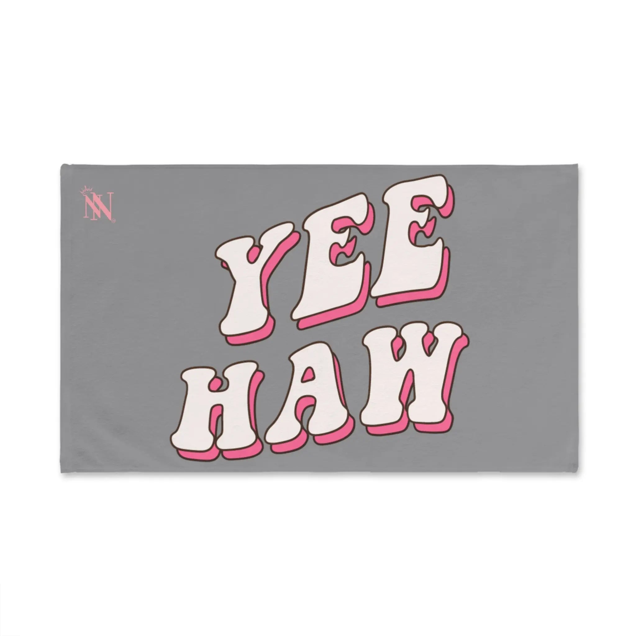 Yee Haw Cowboy Light Grey | Mix & Match Original Fun-Flirty Lovers’ Towels