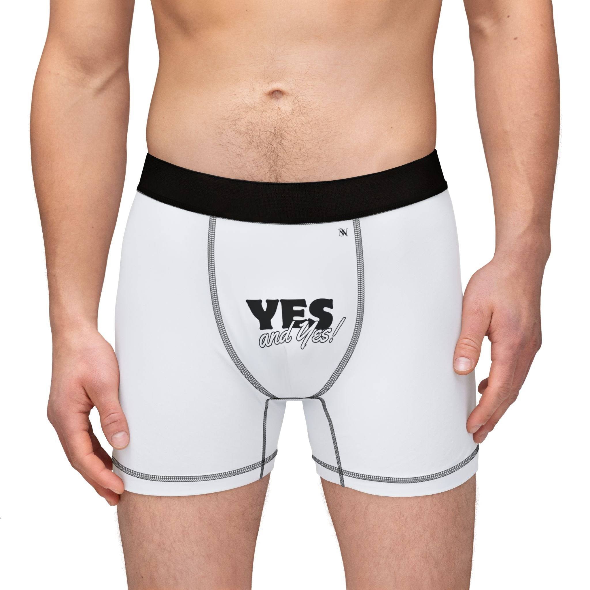 Yes and Yes! | Mix and Match Fun-Flirty Lovers’ Boxer Briefs