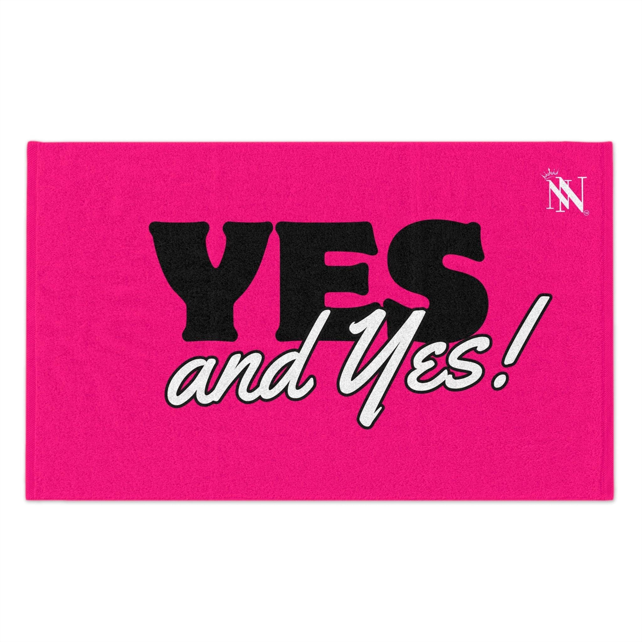 Yes and Yes! Pink Mix & Match Soft Sex Towels | Naughty Lovers’ Gifts