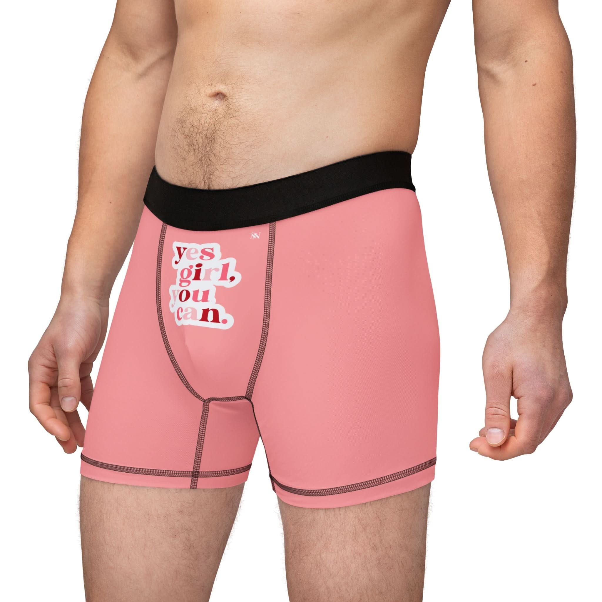 Yes Girl You Can | Mix & Match Fun-Flirty Lovers’ Boxer Briefs