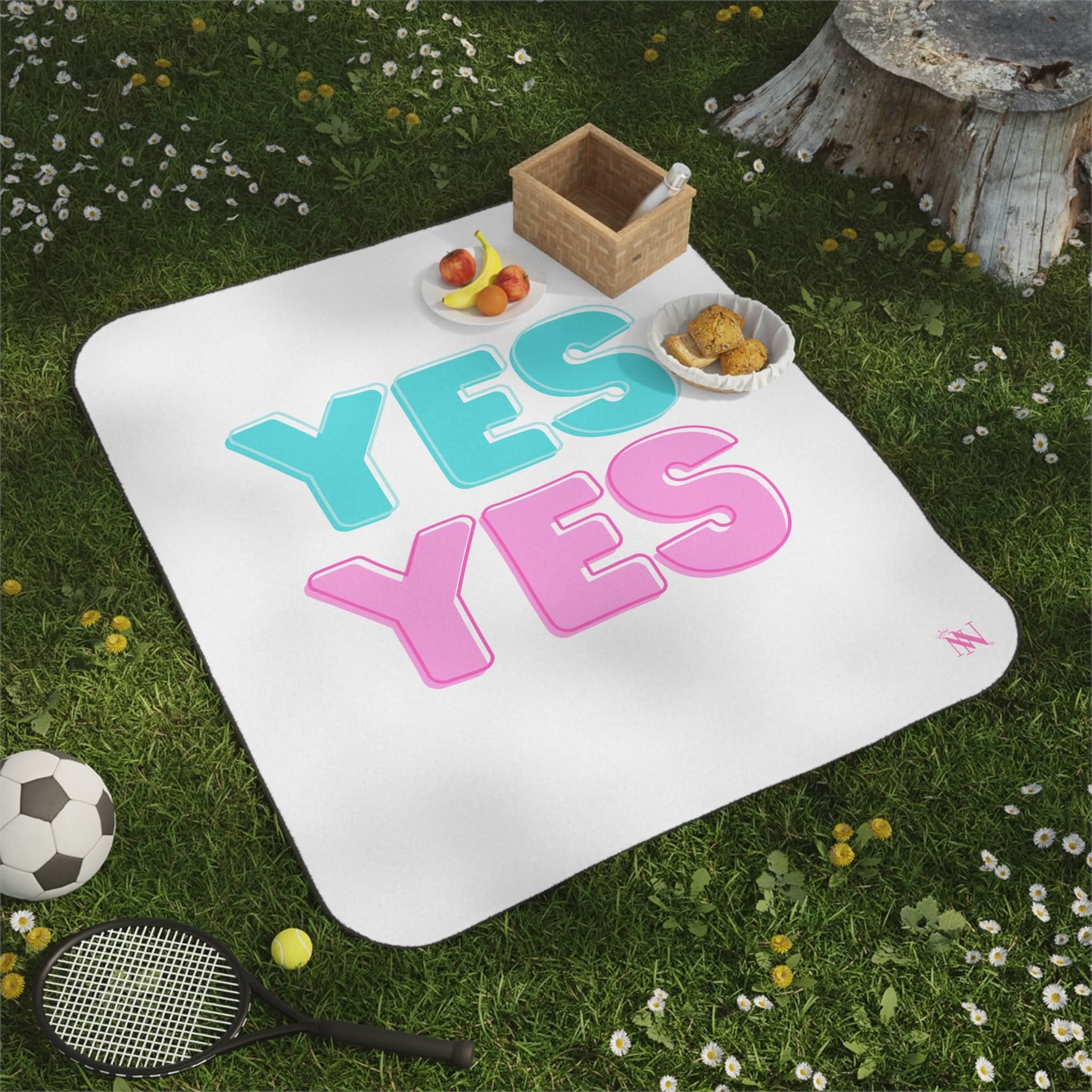 Yes Yes | Mix Match Fun-Flirty Lovers’ Water-Resistant Blankets