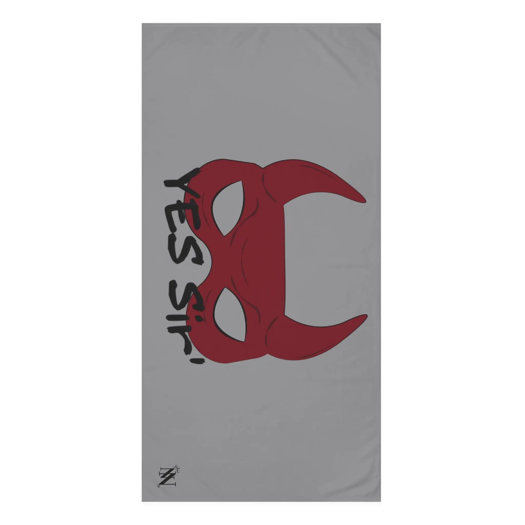 Yes Sir’ Grey | Mix & Match XL Fun-Flirty Lovers’ Towels