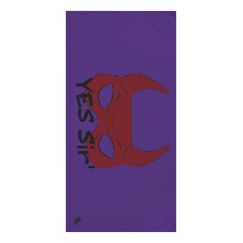 Yes Sir’ Purple | Mix & Match XL Fun-Flirty Lovers’ Towels