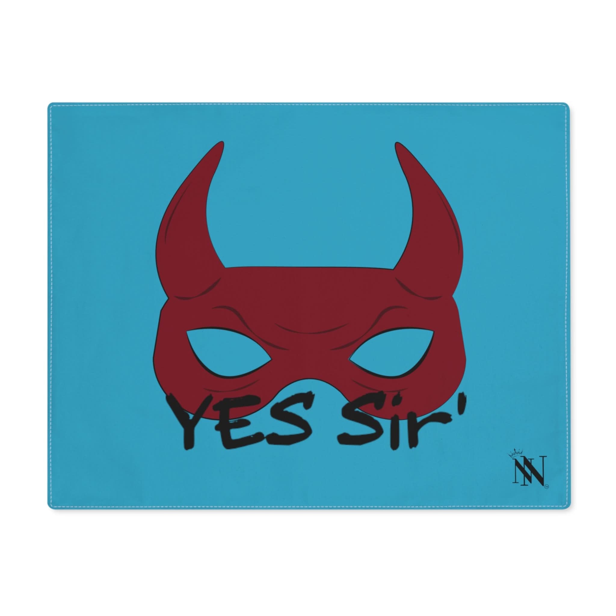 Yes Sir’ Teal | Mix & Match Playful Fun-Flirty Lovers’ Toy Mats