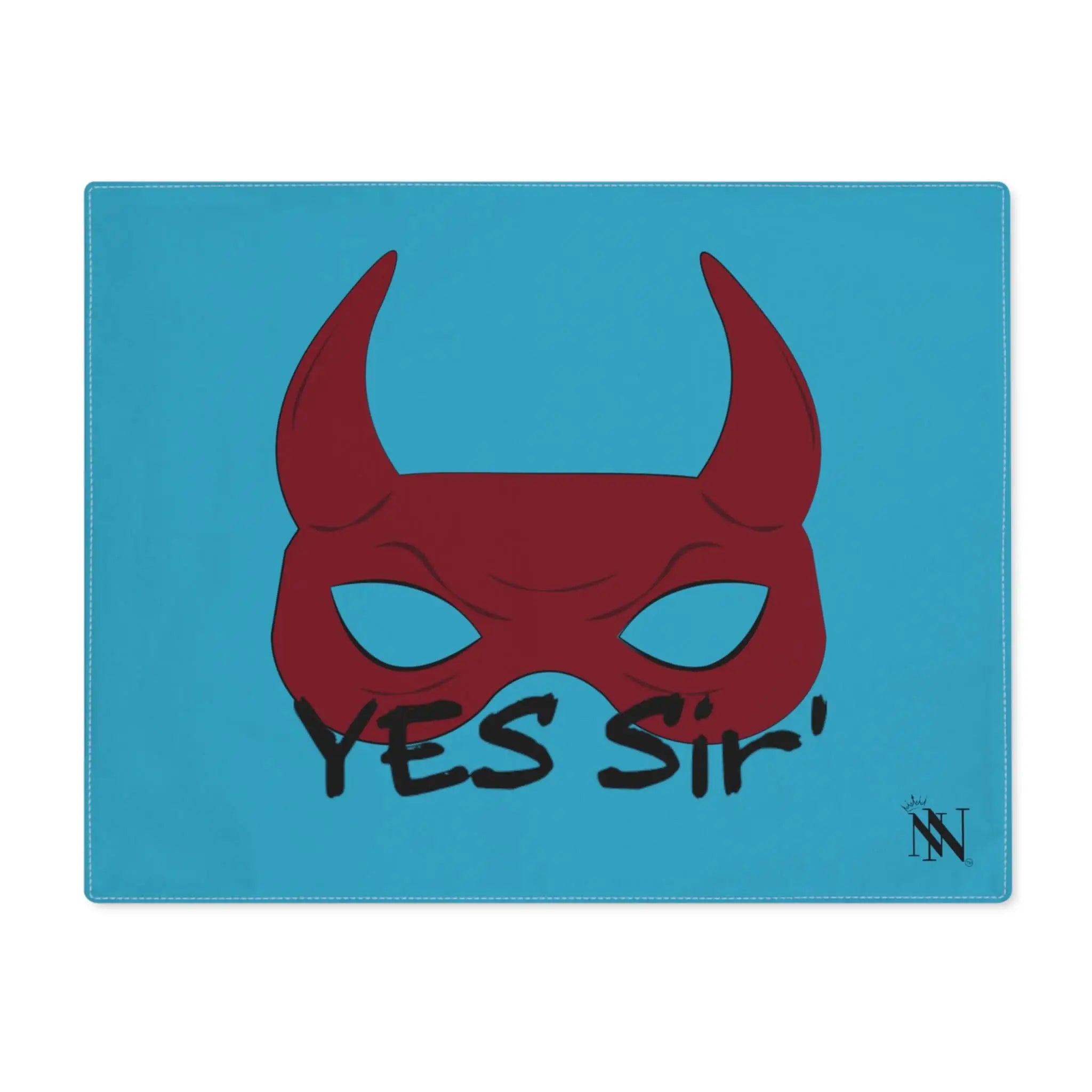 Yes Sir’ Teal | Mix & Match Playful Fun-Flirty Lovers’ Toy Mats