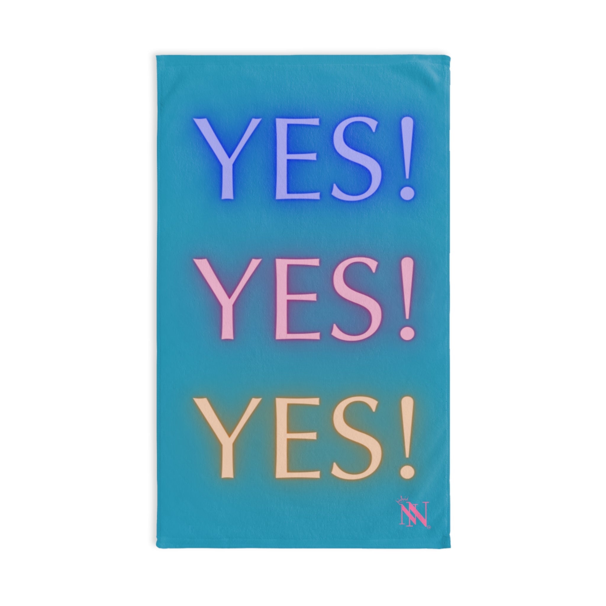 Yes! Yes! Yes! Turquoise | Mix & Match Original Fun-Flirty Lovers’ Towels