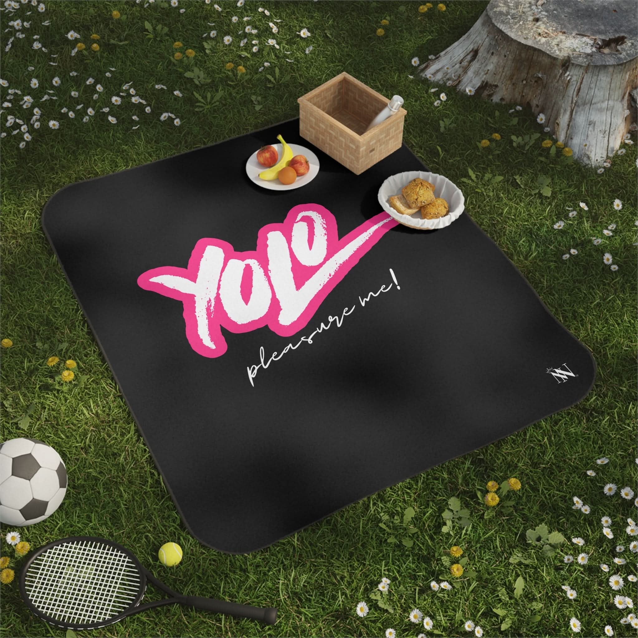 YOLO Pleasure Me! | Mix Match Fun-Flirty Lovers’ Water-Resistant Blankets