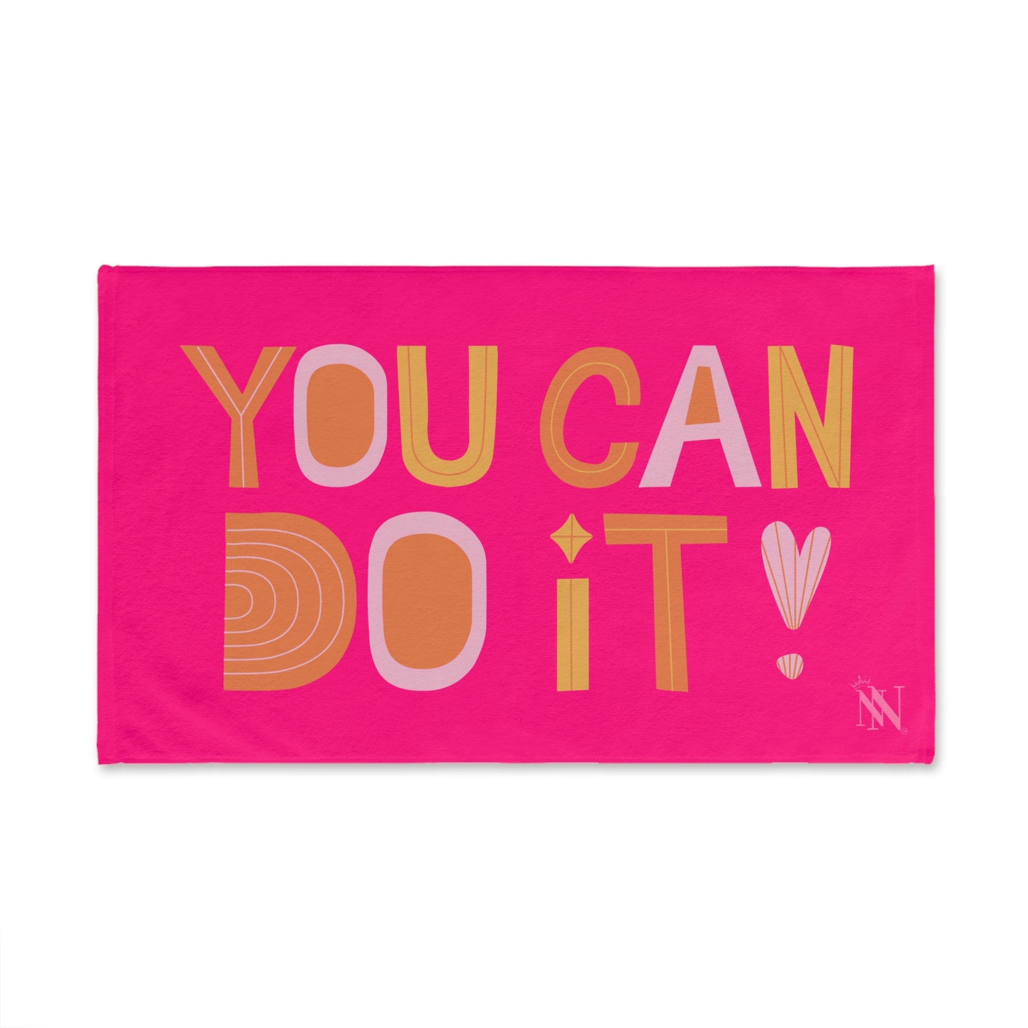 You Can Do It Boho Signature Pink | Mix & Match Original Fun-Flirty Lovers’ Towels