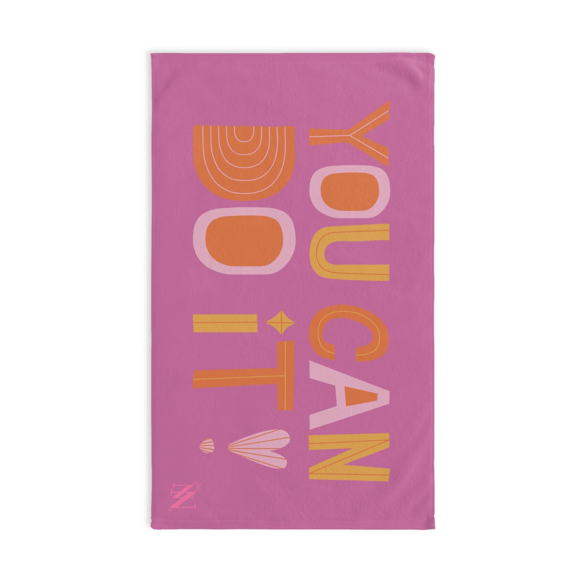 You Can Do It Boho Soft Pink | Mix & Match Original Fun-Flirty Lovers’ Towels