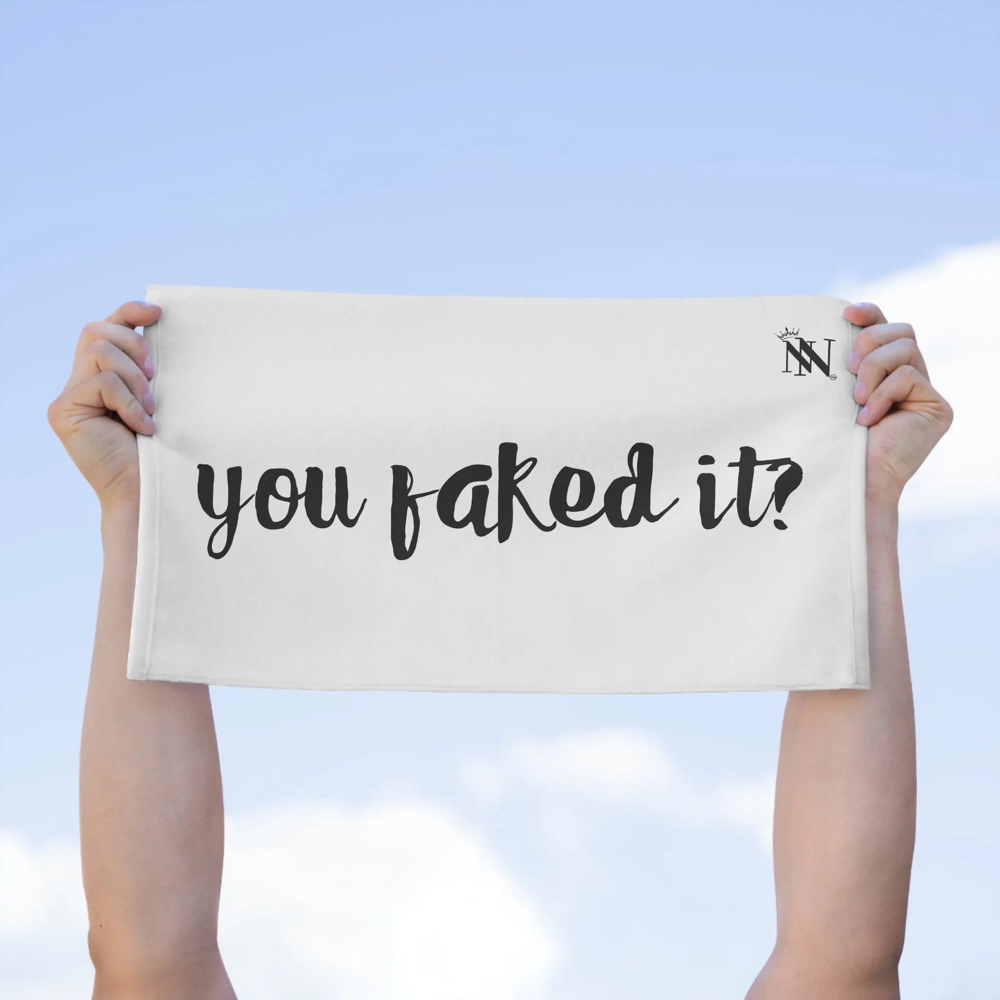You Faked It? | Mix & Match Soft Fun-Flirty Lovers’ Towels