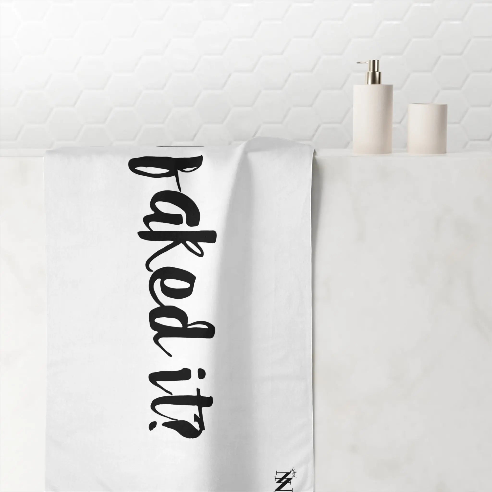 You Faked It? | Mix & Match XL Fun-Flirty Lovers’ Towels
