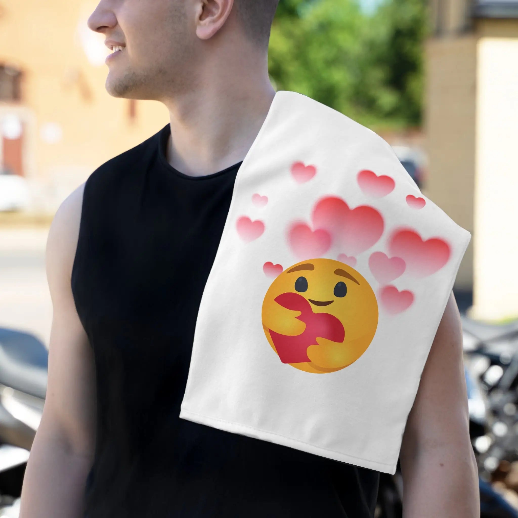 You Hug My Heart | Mix & Match Soft Fun-Flirty Lovers’ Towels