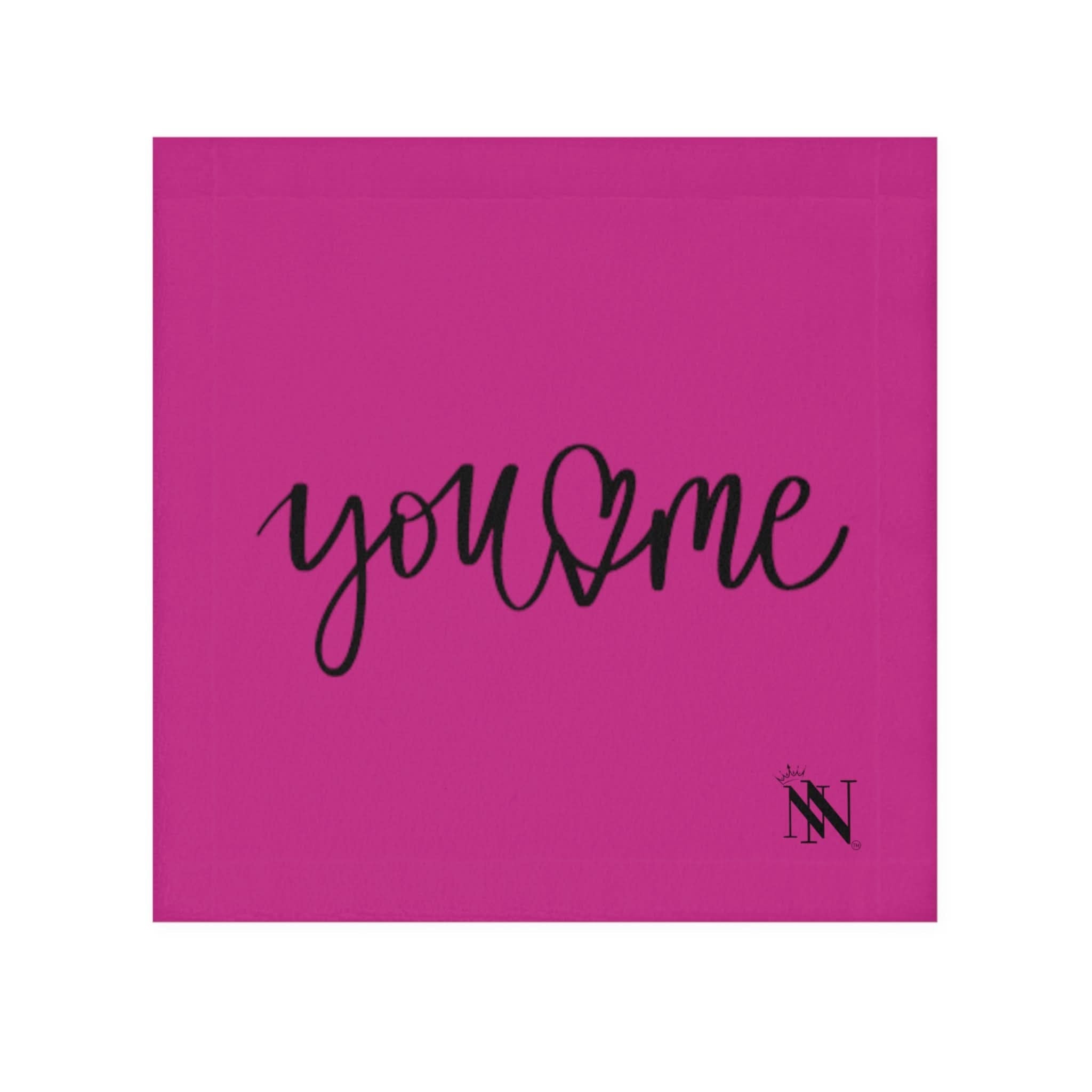 You Love Me Fuscia | Mix & Match Lils’ Fun-Flirty Lovers’ Towels
