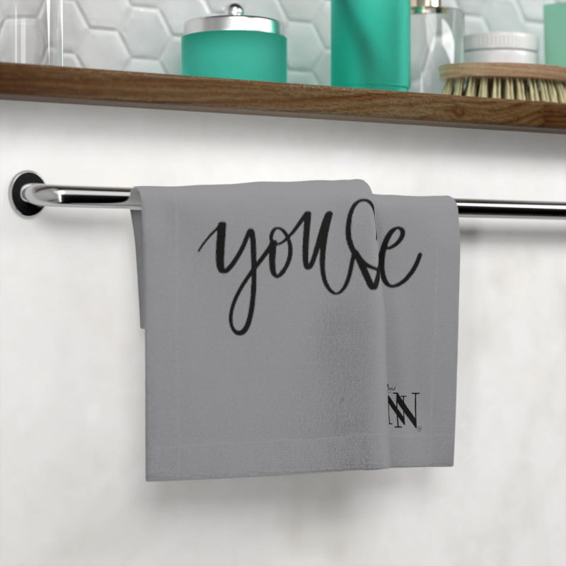 You Love Me Grey | Mix & Match Lils’ Fun-Flirty Lovers’ Towels