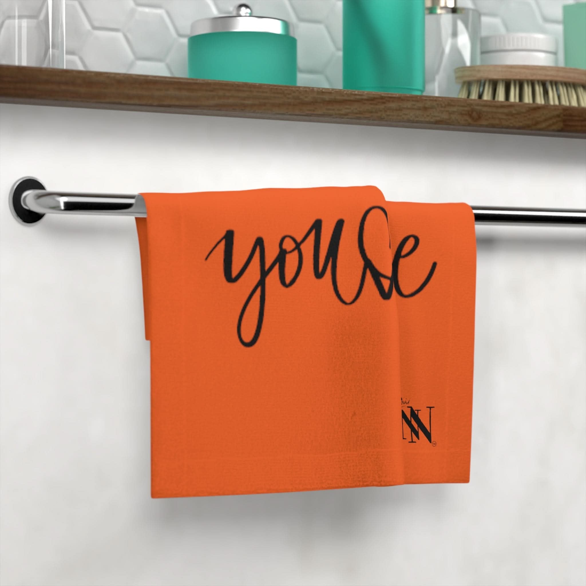 You Love Me Orange | Mix & Match Lils’ Fun-Flirty Lovers’ Towels