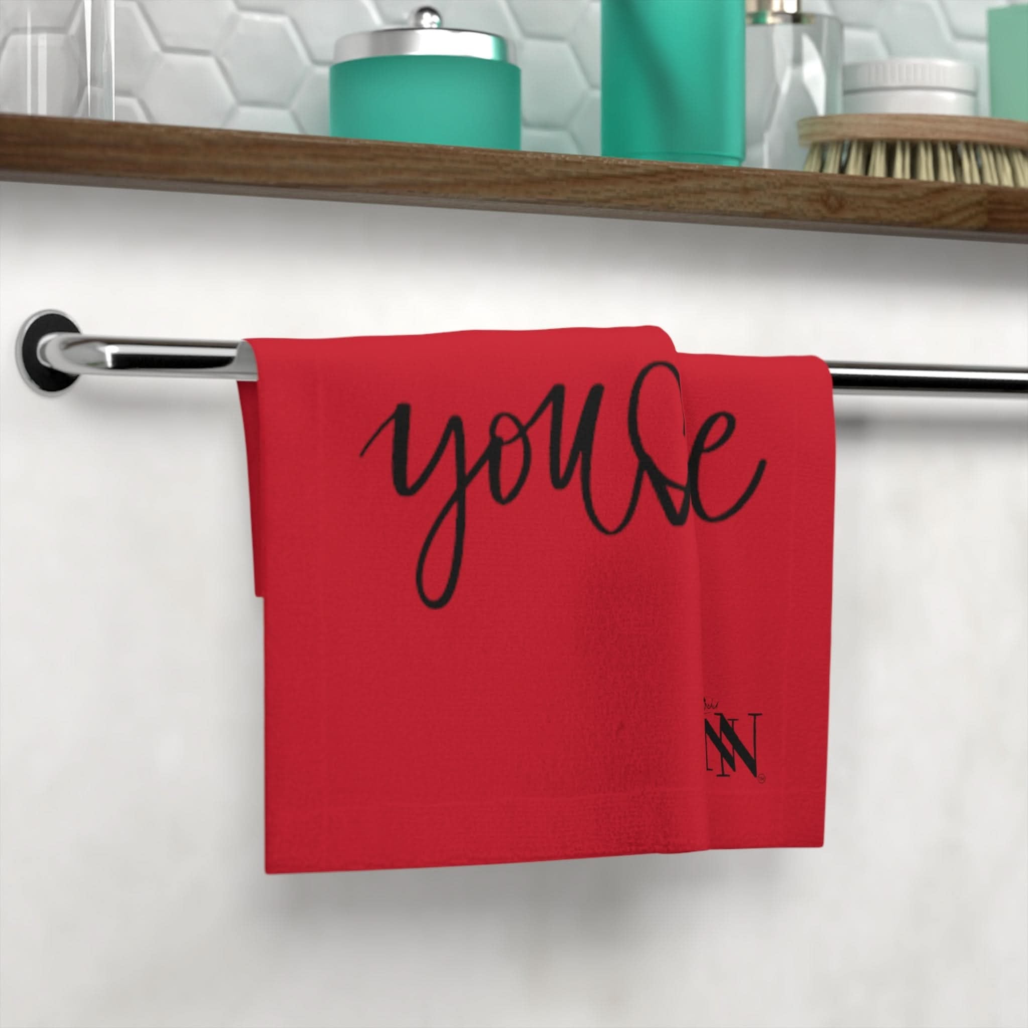 You Love Me Red | Mix & Match Lils’ Fun-Flirty Lovers’ Towels