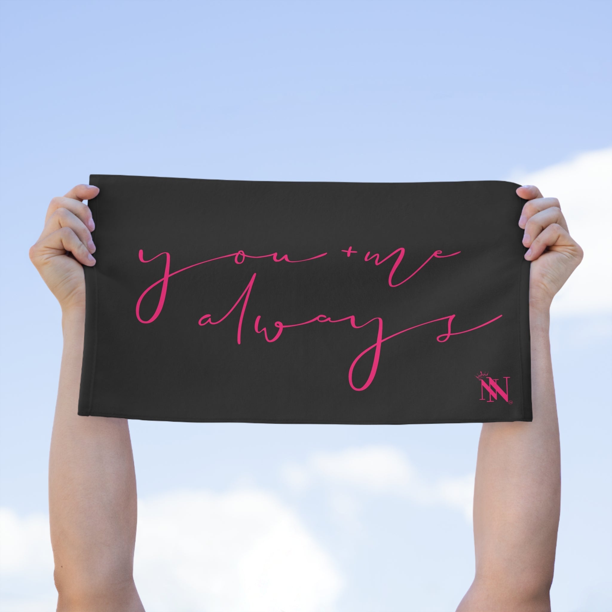 You + Me Always | Mix & Match Soft Fun-Flirty Lovers’ Towels