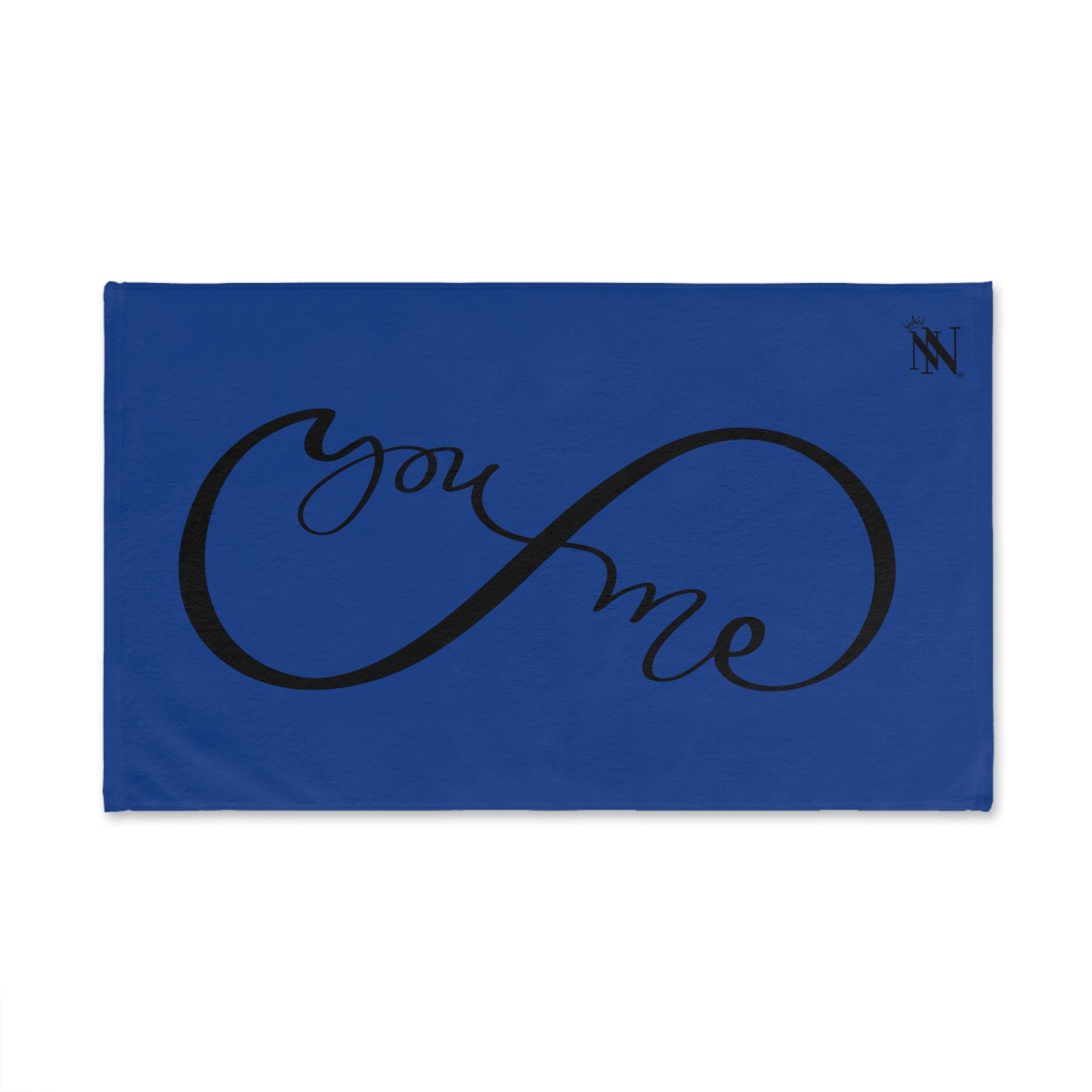 You + Me Infinity Blue | Mix & Match Original Fun-Flirty Lovers’ Towels