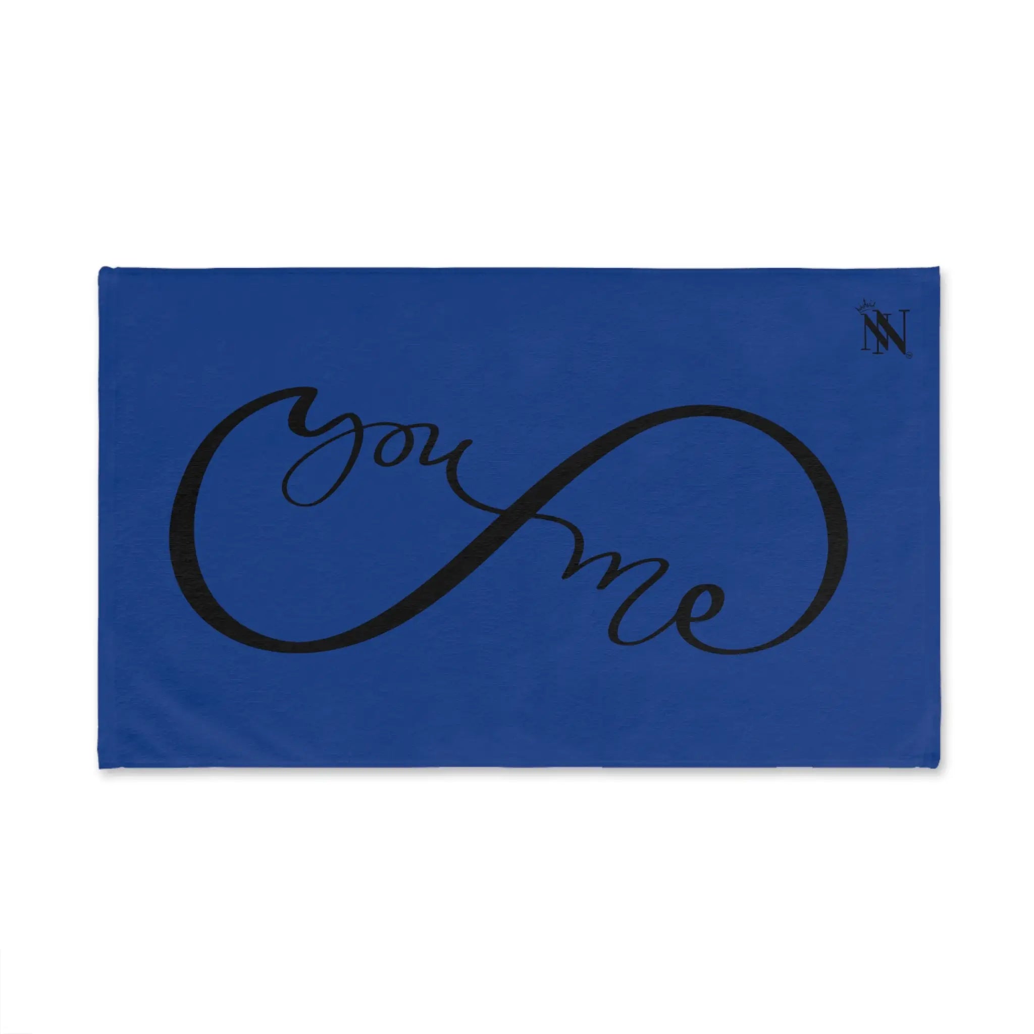 You + Me Infinity Blue | Mix & Match Original Fun-Flirty Lovers’ Towels