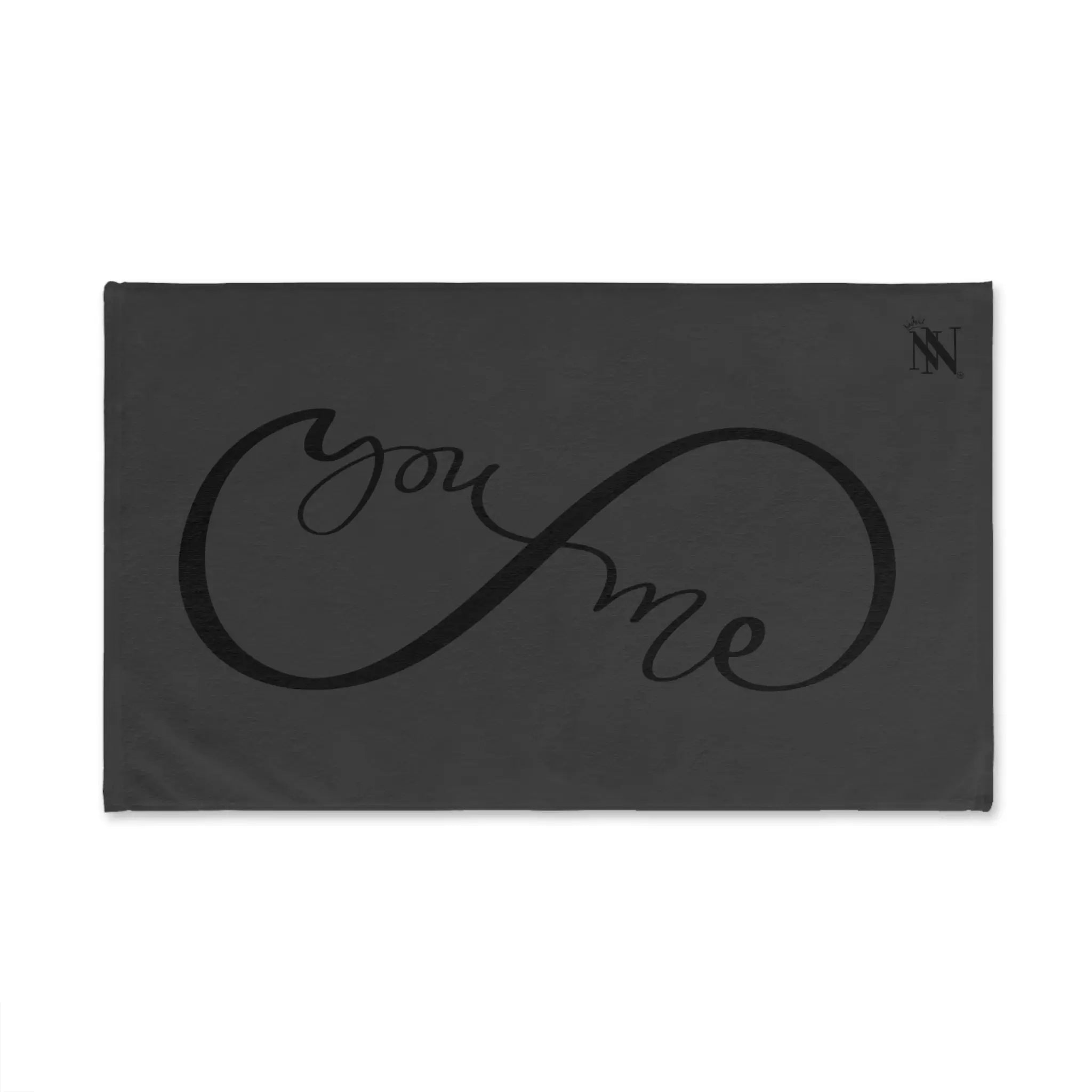 You + Me Infinity Dark Grey | Mix & Match Original Fun-Flirty Lovers’ Towels