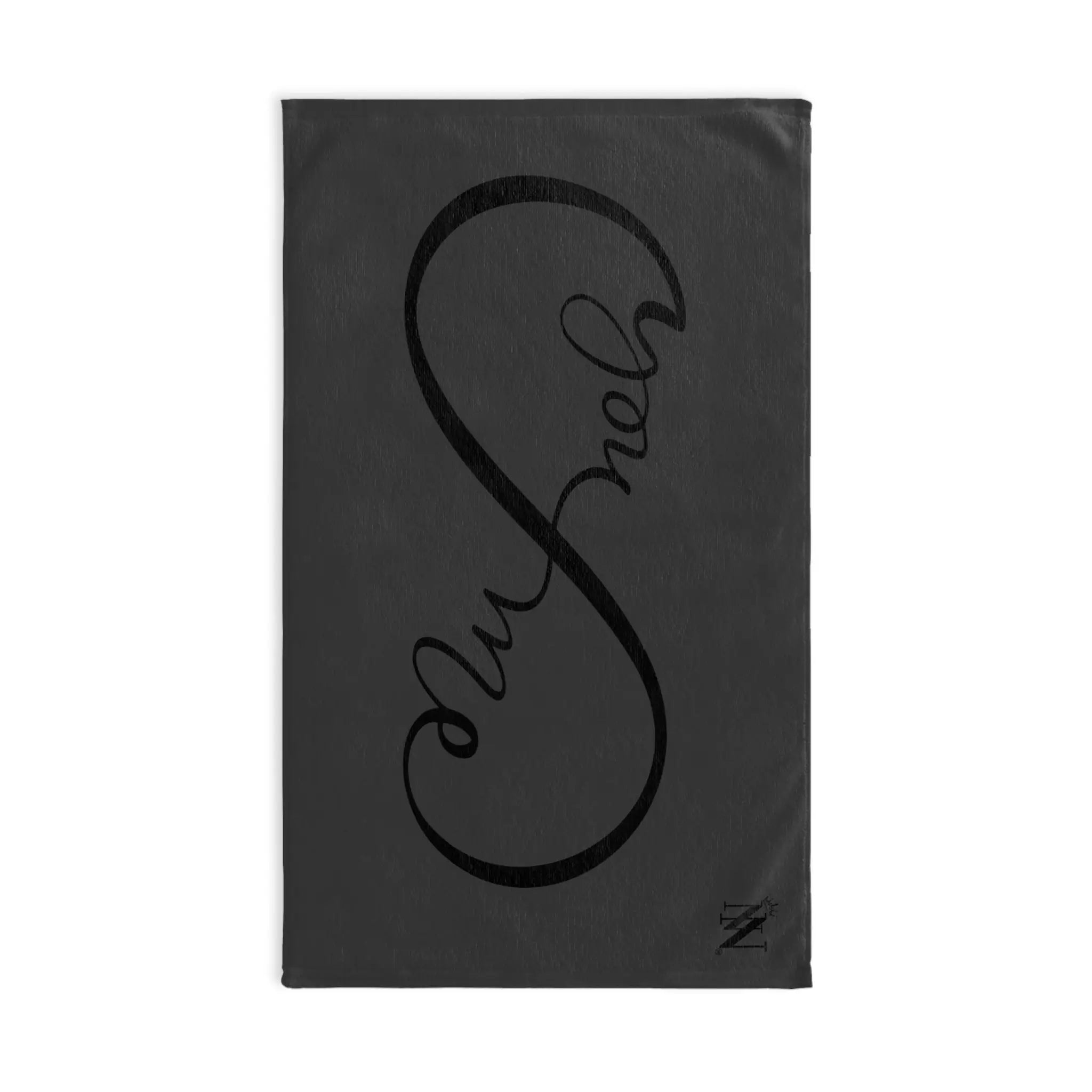 You + Me Infinity Dark Grey | Mix & Match Original Fun-Flirty Lovers’ Towels
