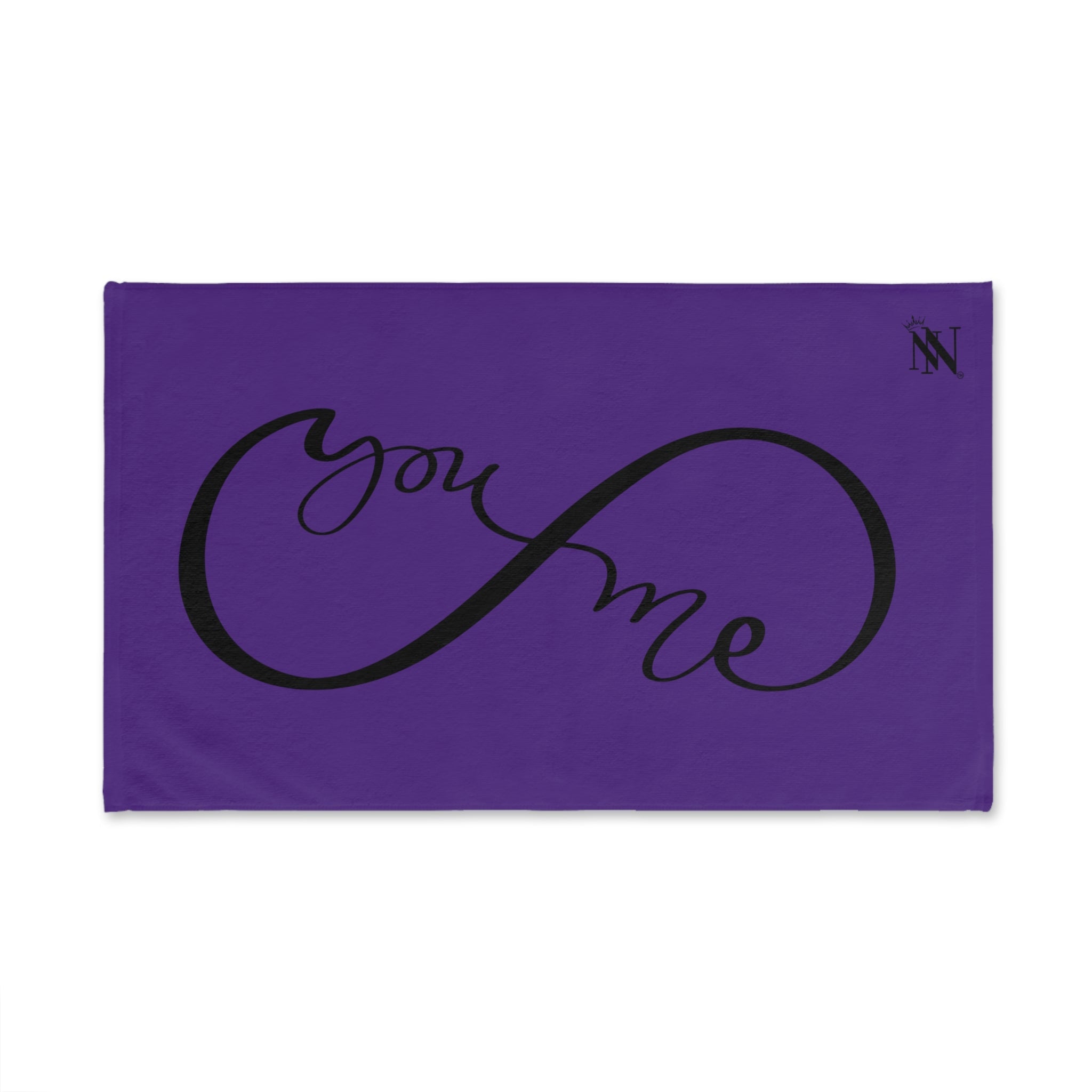 You + Me Infinity Purple | Mix & Match Original Fun-Flirty Lovers’ Towels