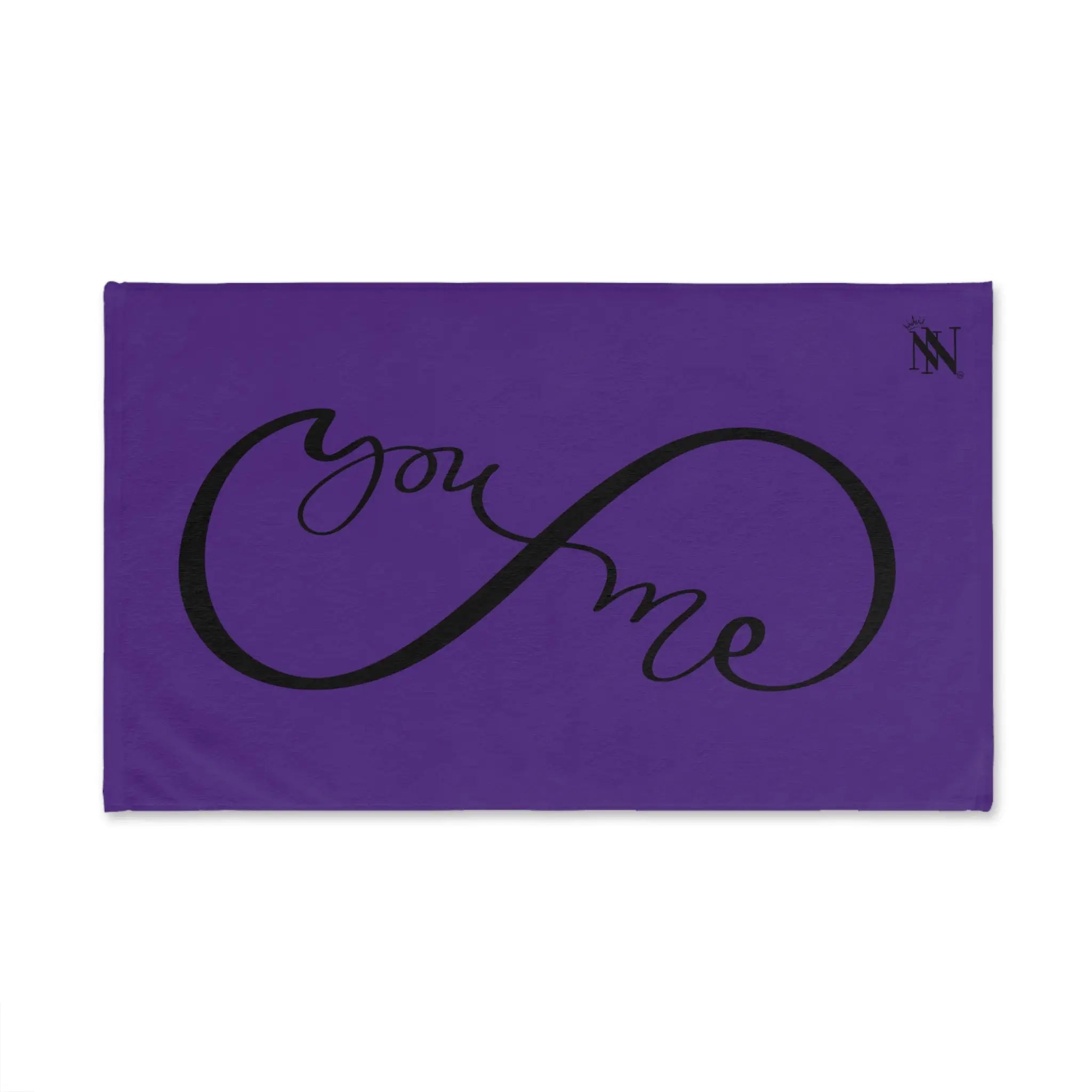 You + Me Infinity Purple | Mix & Match Original Fun-Flirty Lovers’ Towels