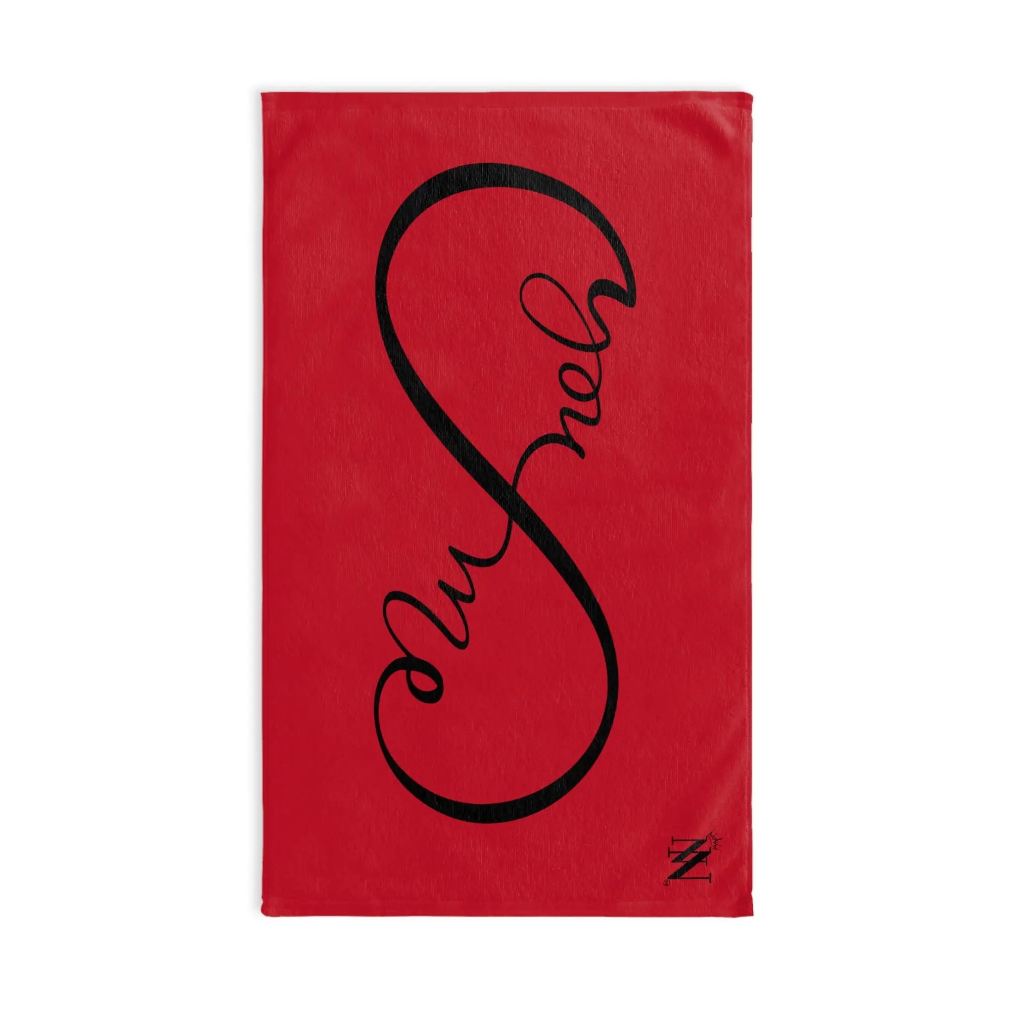 You + Me Infinity Red | Mix & Match Original Fun-Flirty Lovers’ Towels
