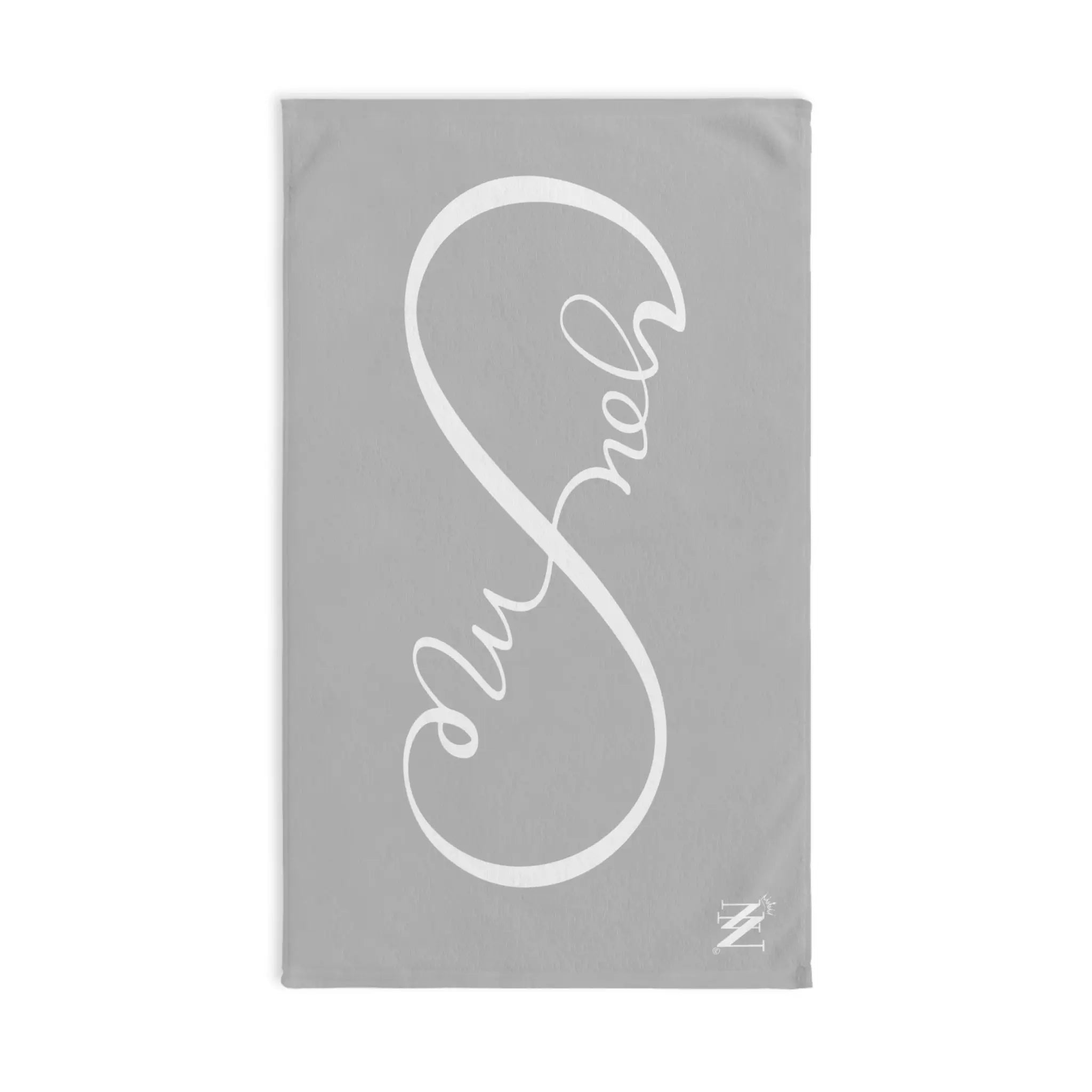 You + Me Infinity Silver | Mix & Match Original Fun-Flirty Lovers’ Towels