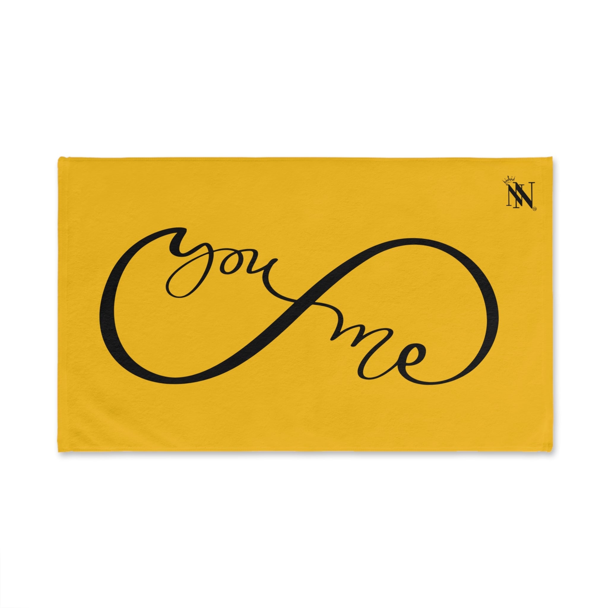You + Me Infinity Yellow | Mix & Match Original Fun-Flirty Lovers’ Towels