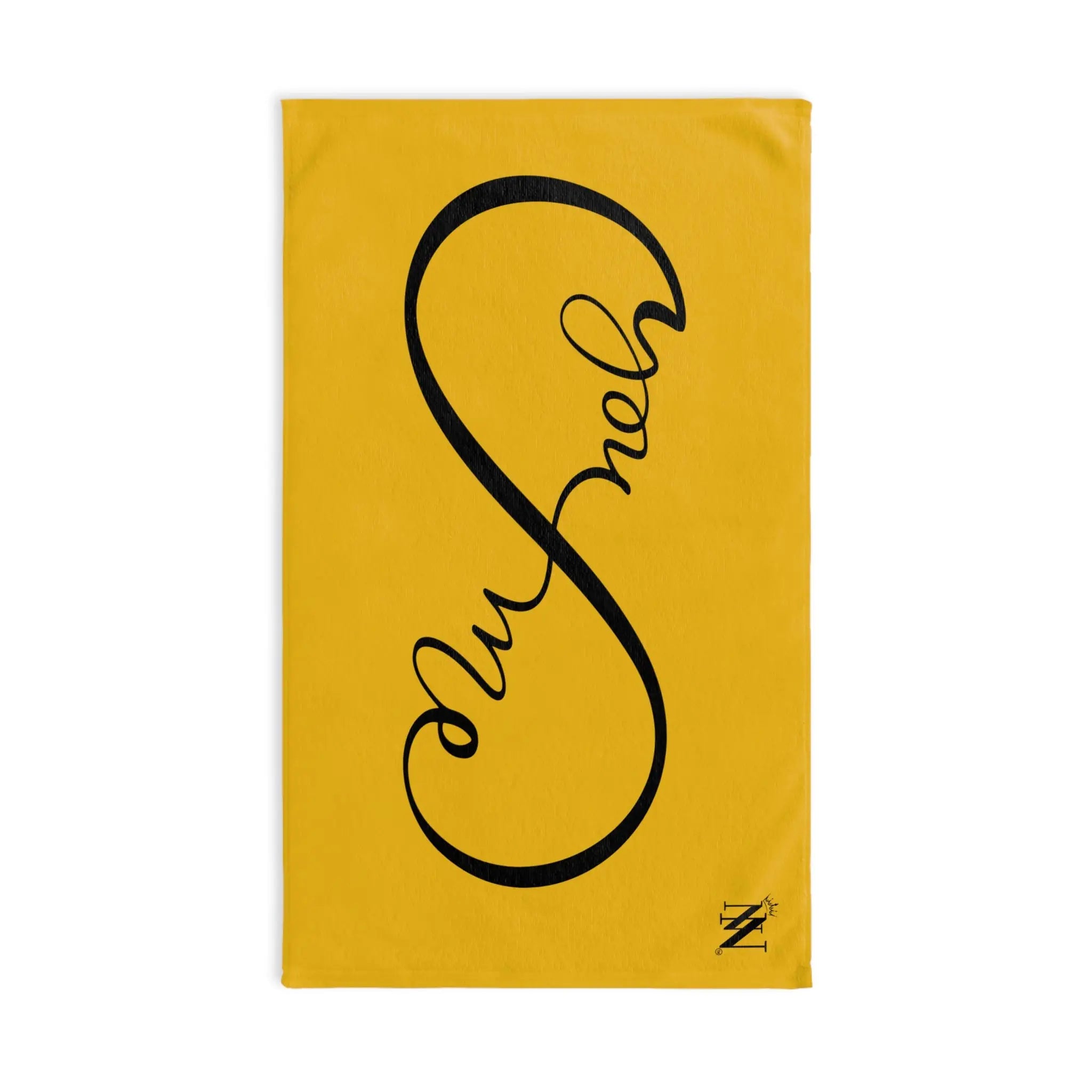 You + Me Infinity Yellow | Mix & Match Original Fun-Flirty Lovers’ Towels