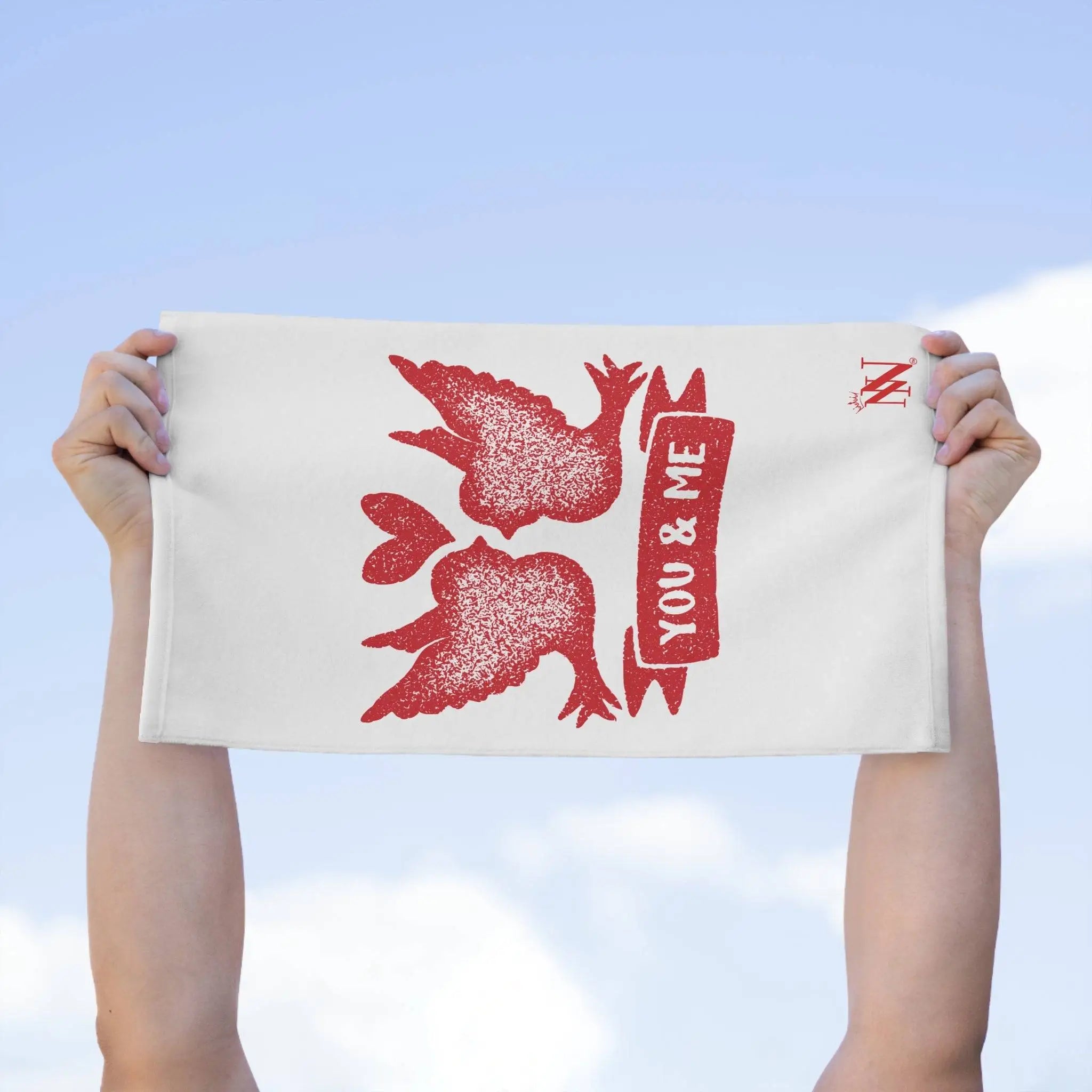 You & Me Love Birds | Mix & Match Soft Fun-Flirty Lovers’ Towels
