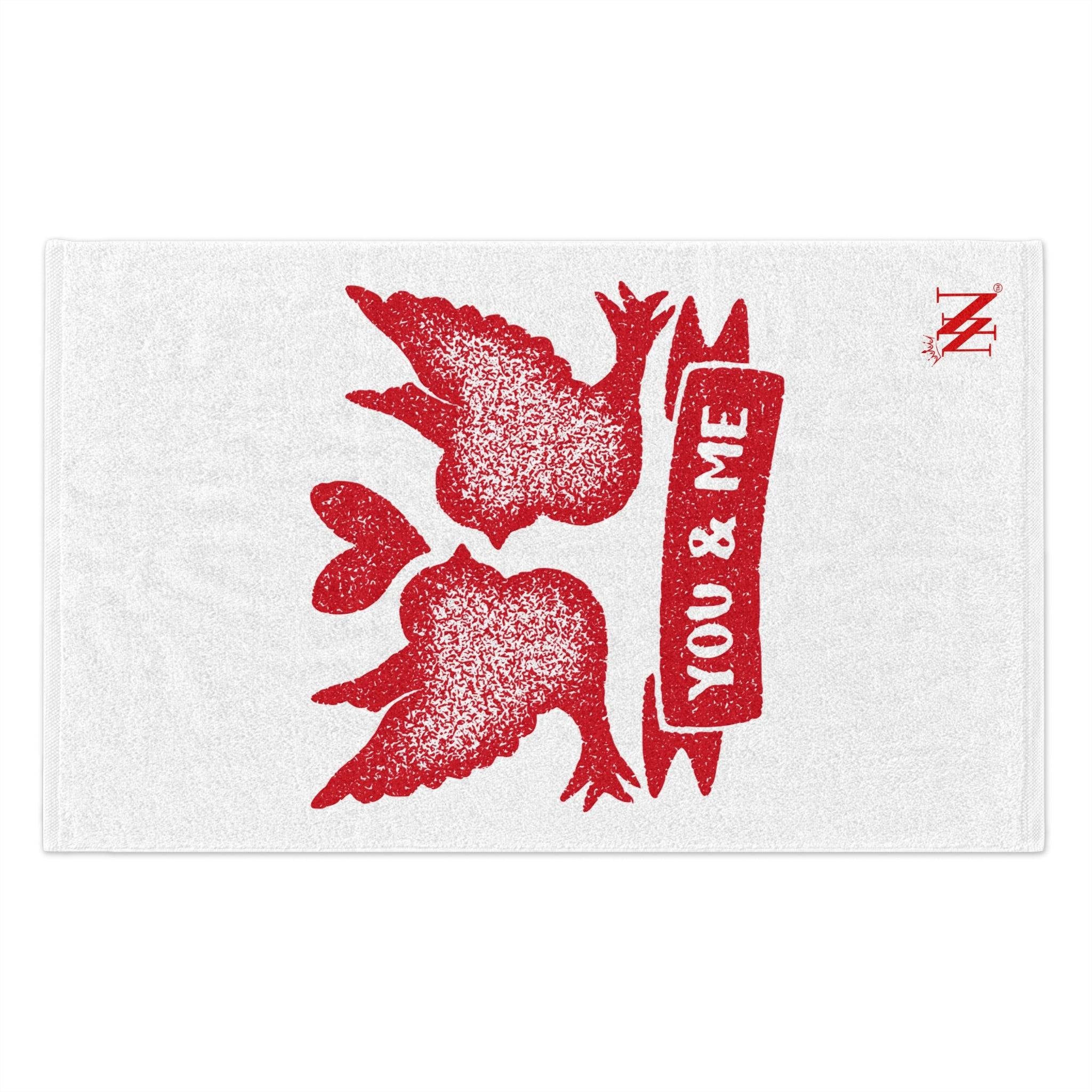 You & Me Love Birds | Mix & Match Soft Fun-Flirty Lovers’ Towels
