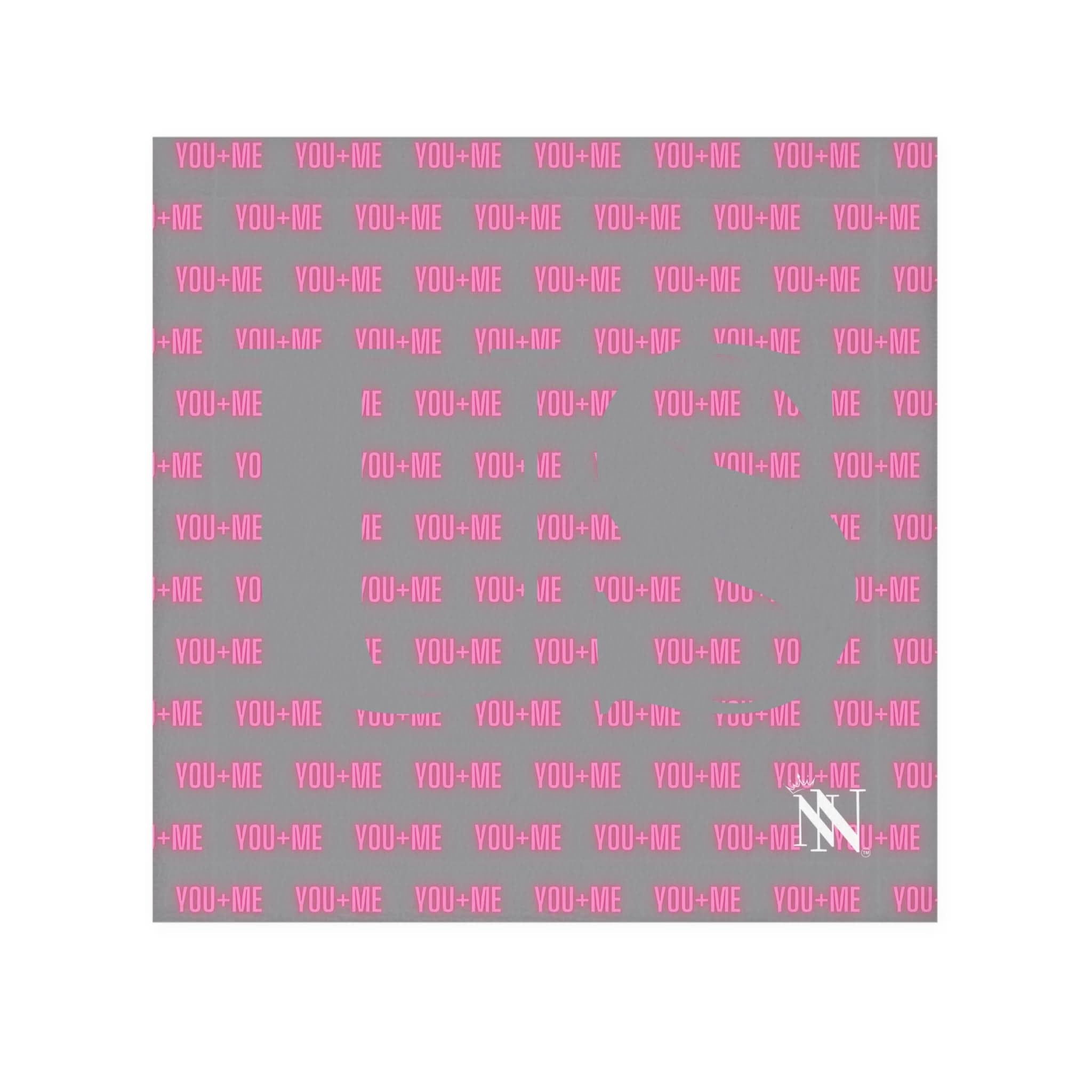 You + Me=US Grey | Mix & Match Lils’ Fun-Flirty Lovers’ Towels