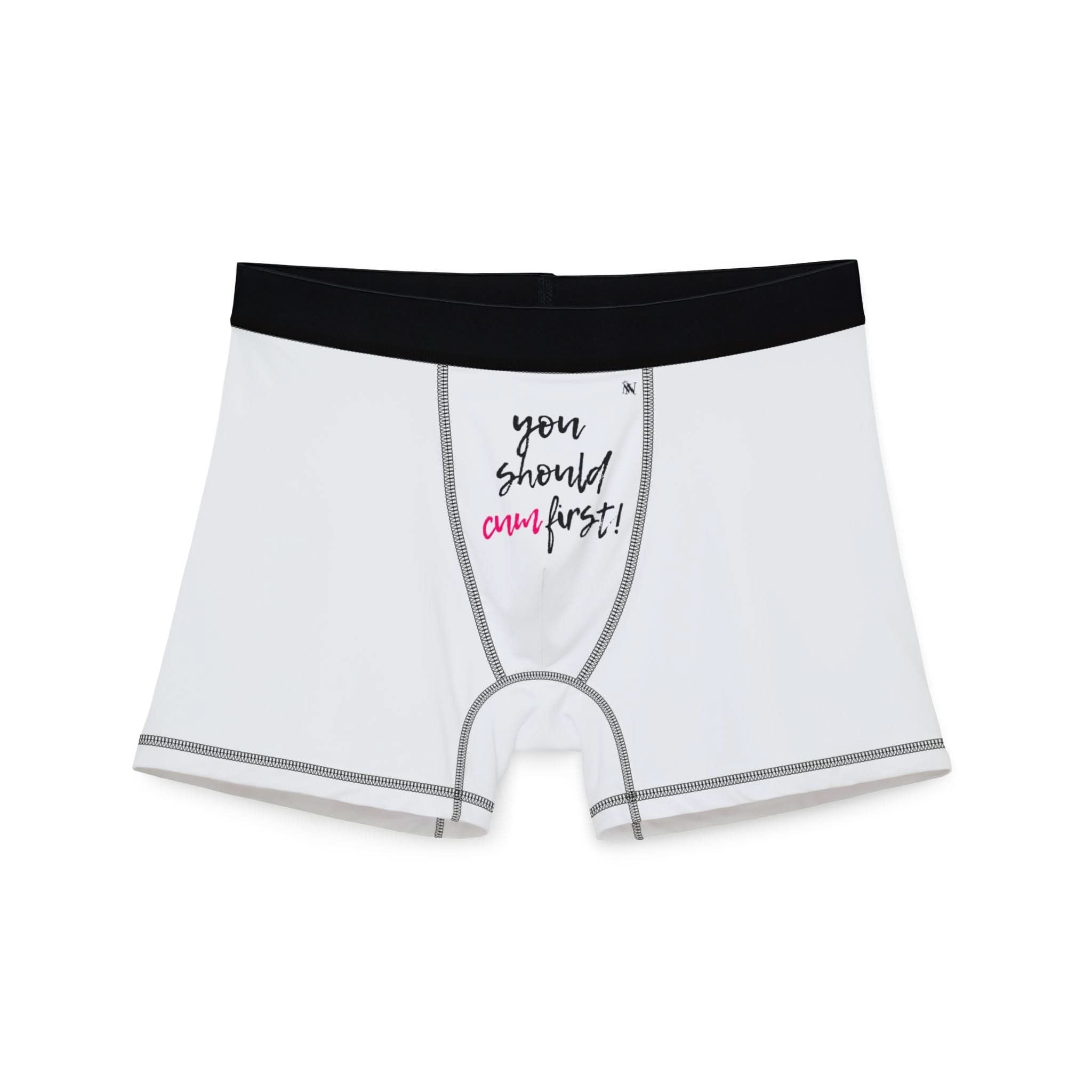 You Should Cum First! | Mix & Match Fun-Flirty Lovers’ Boxer Briefs
