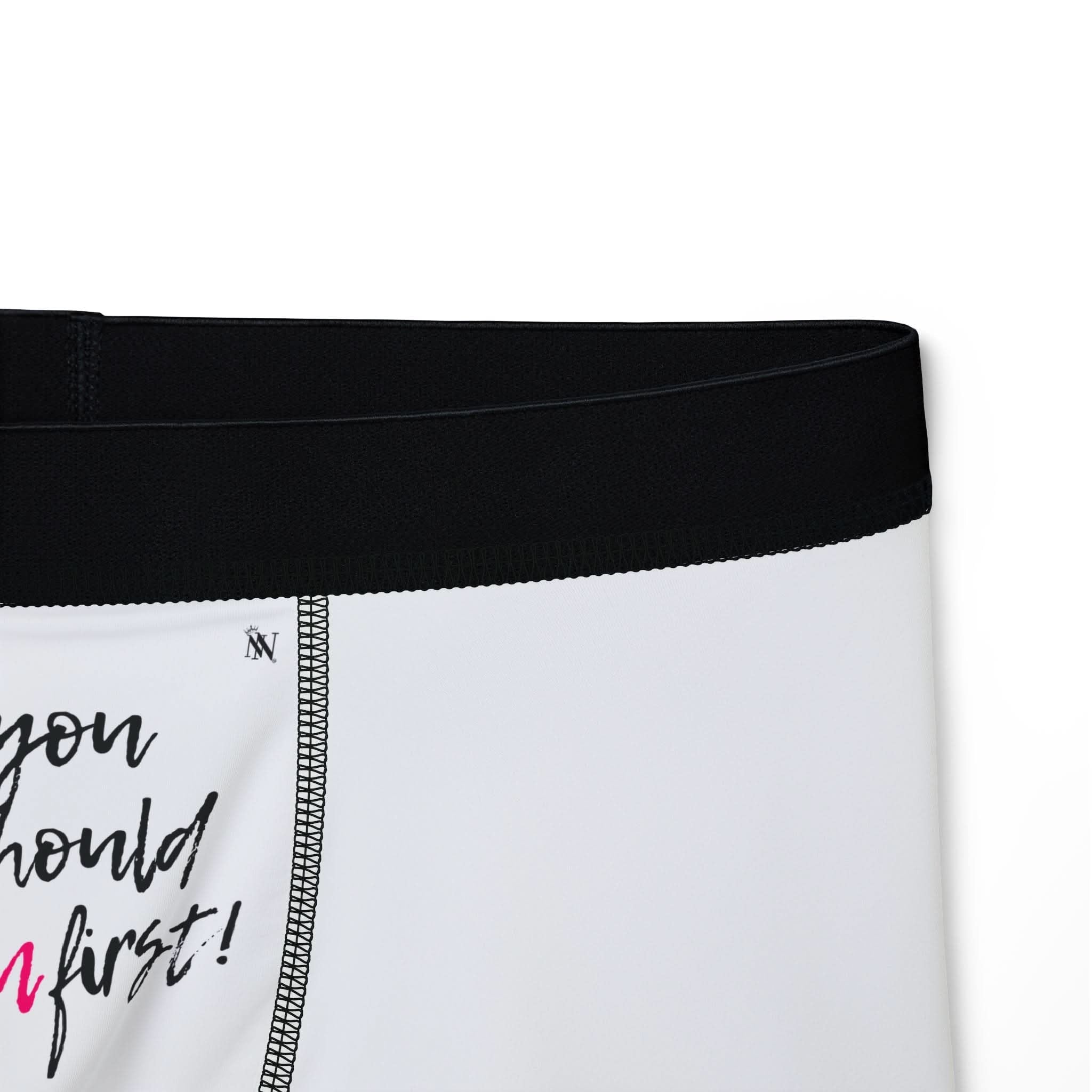 You Should Cum First! | Mix & Match Fun-Flirty Lovers’ Boxer Briefs