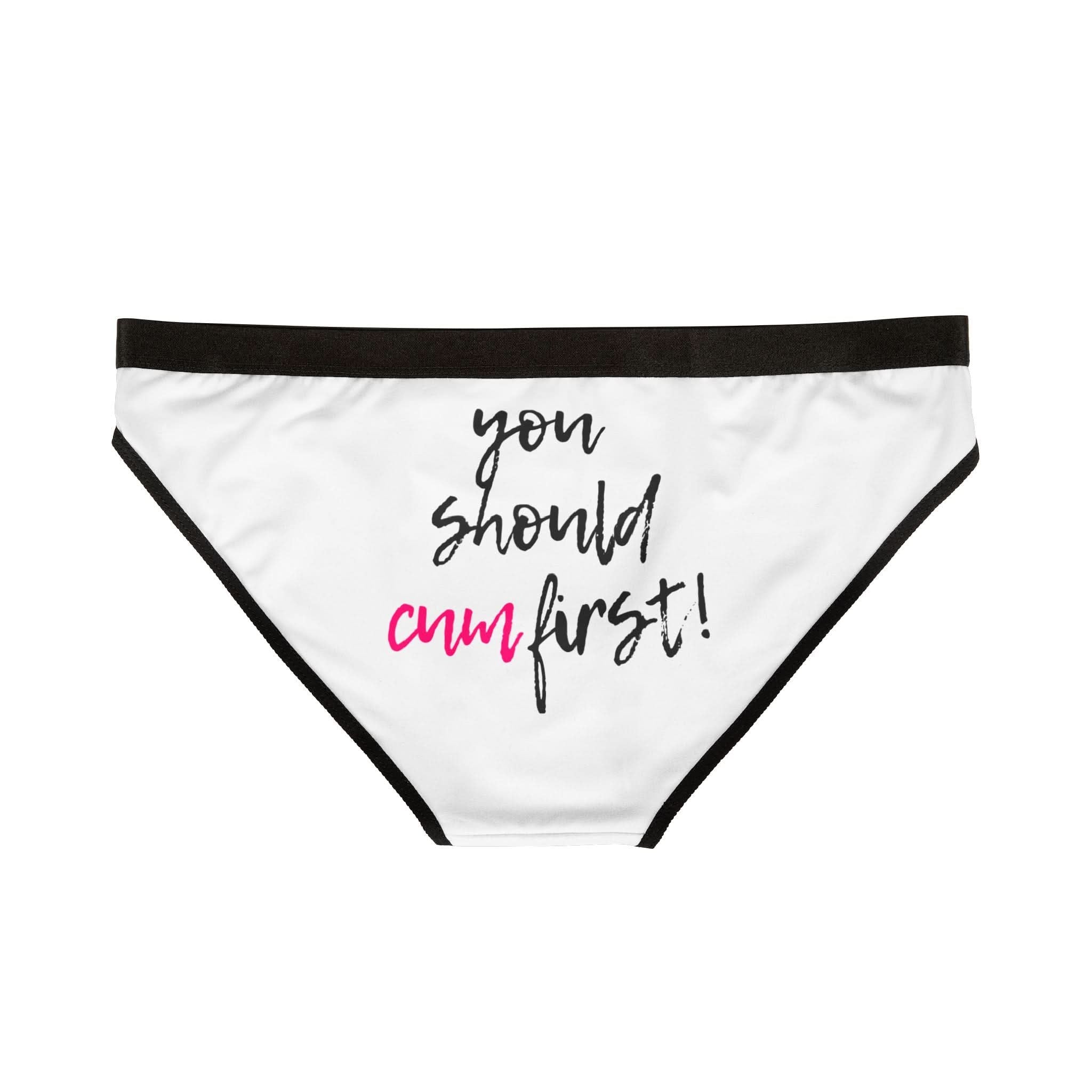 You Should Cum First! | Mix & Match Women’s Fun-Flirty Lovers’ Panties