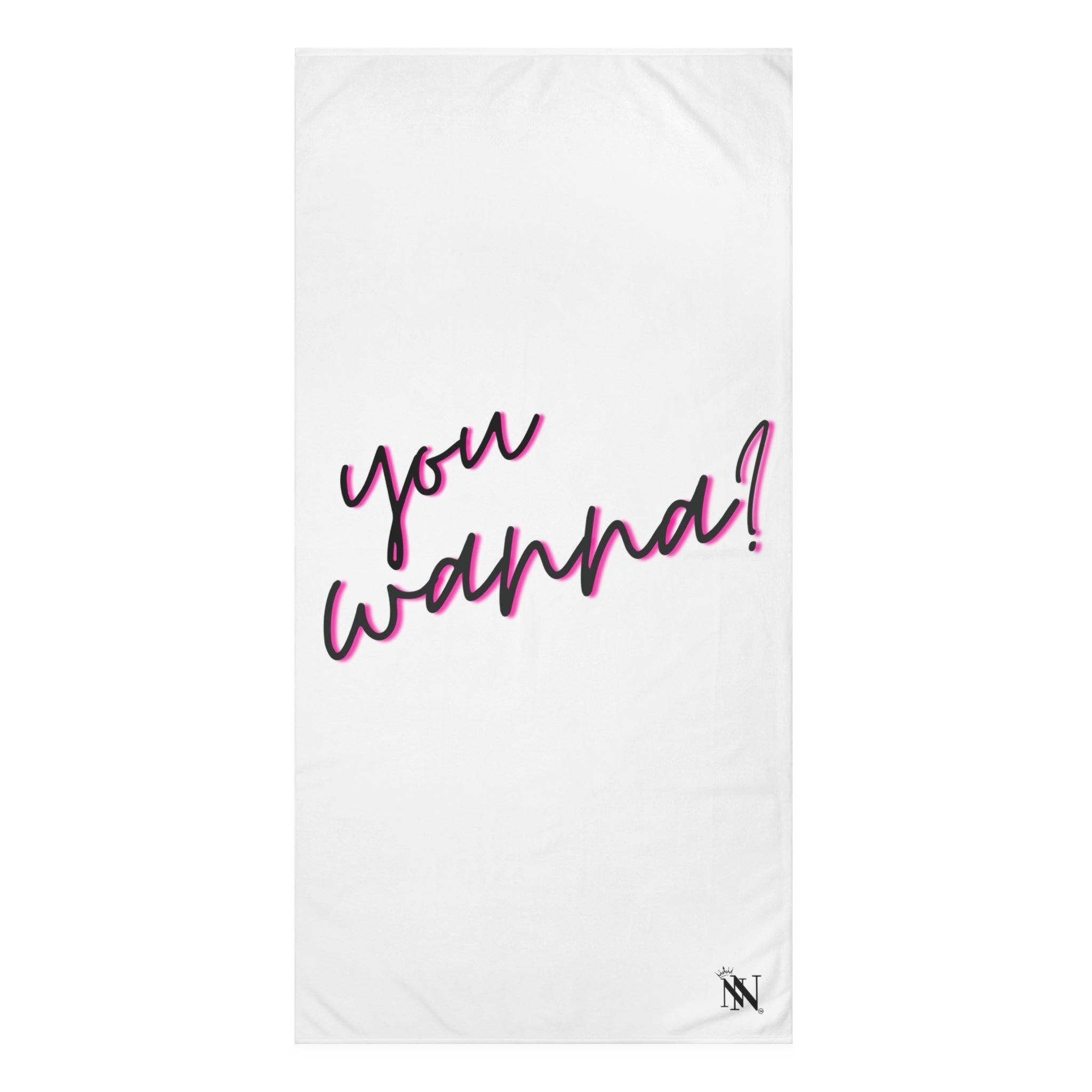 You Wanna? | Mix & Match Naughty XL Fun-Flirty Lovers’ Towels