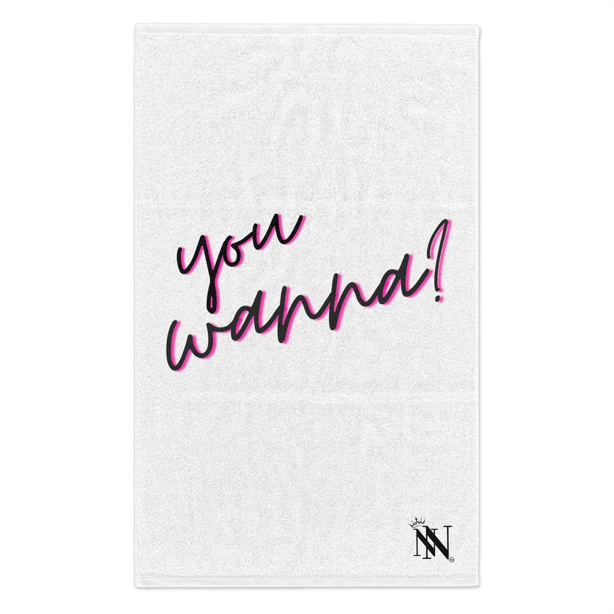 You Wanna? | Mix & Match Soft Fun-Flirty Lovers’ Towels