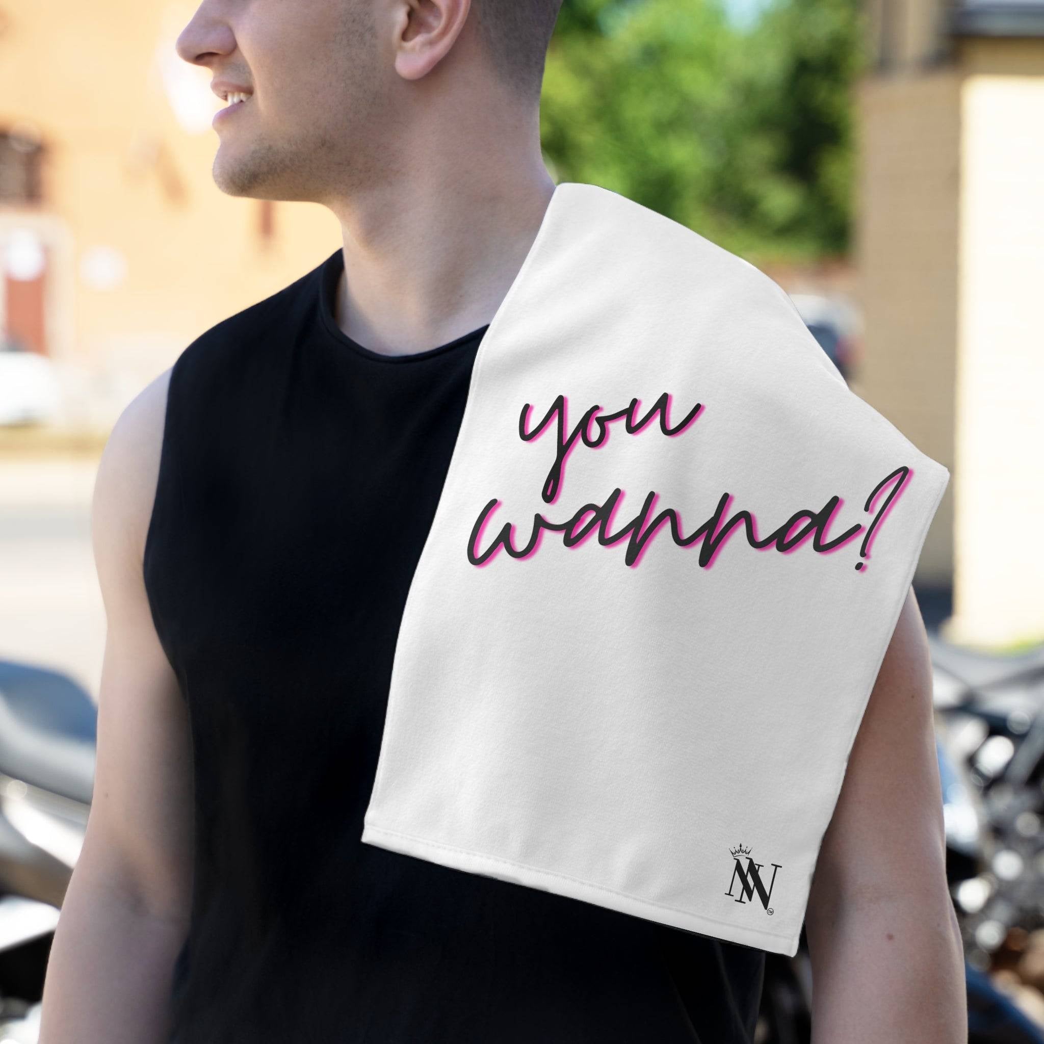 You Wanna? | Mix & Match Soft Fun-Flirty Lovers’ Towels