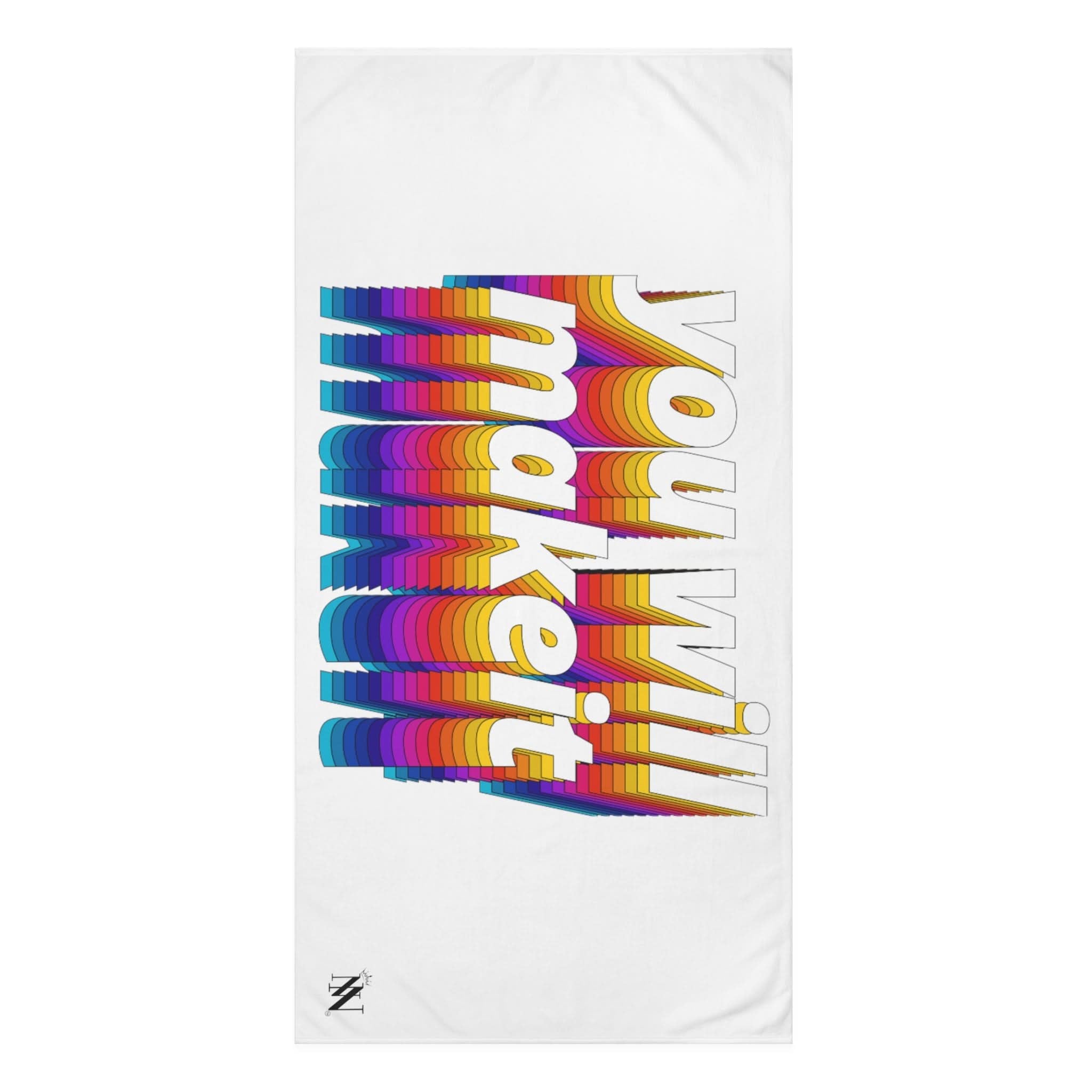 You Will Make IT | Mix & Match Naughty XL Fun-Flirty Lovers’ Towels