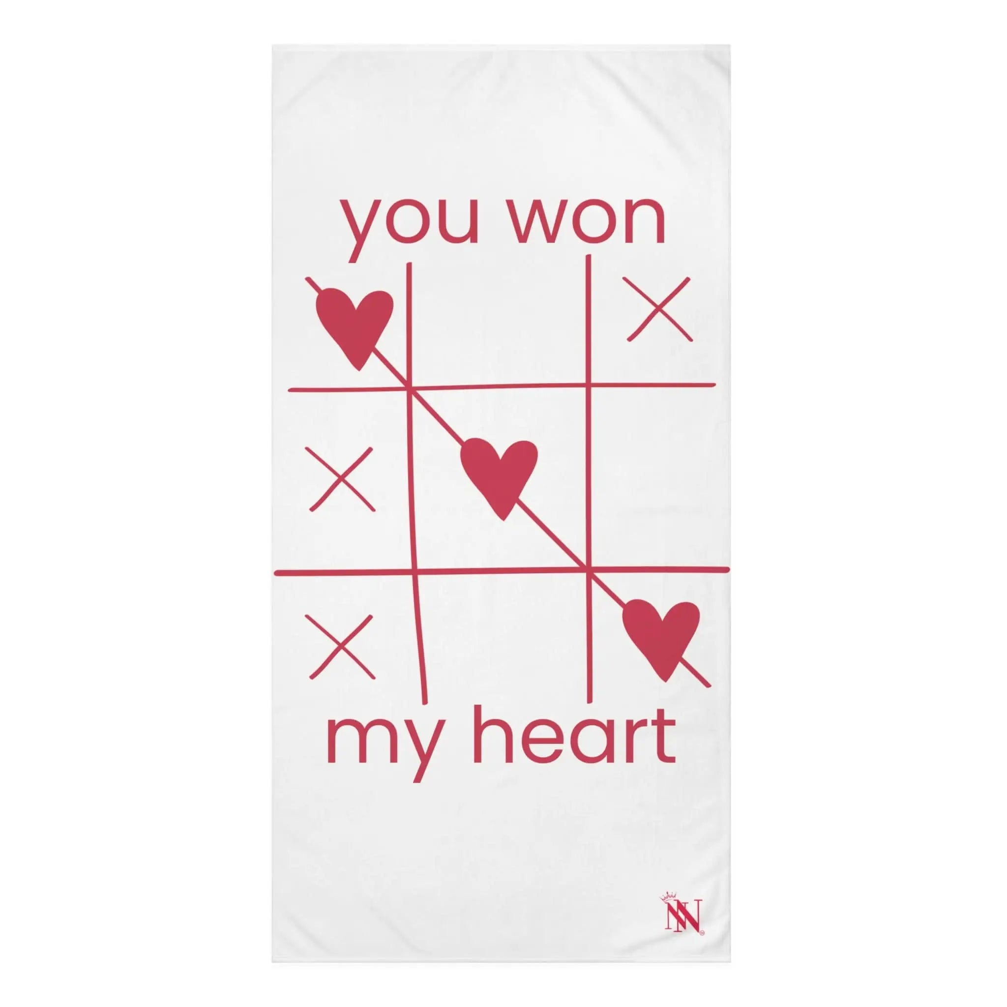 You Won My Heart | Mix & Match Naughty XL Fun-Flirty Lovers’ Towels