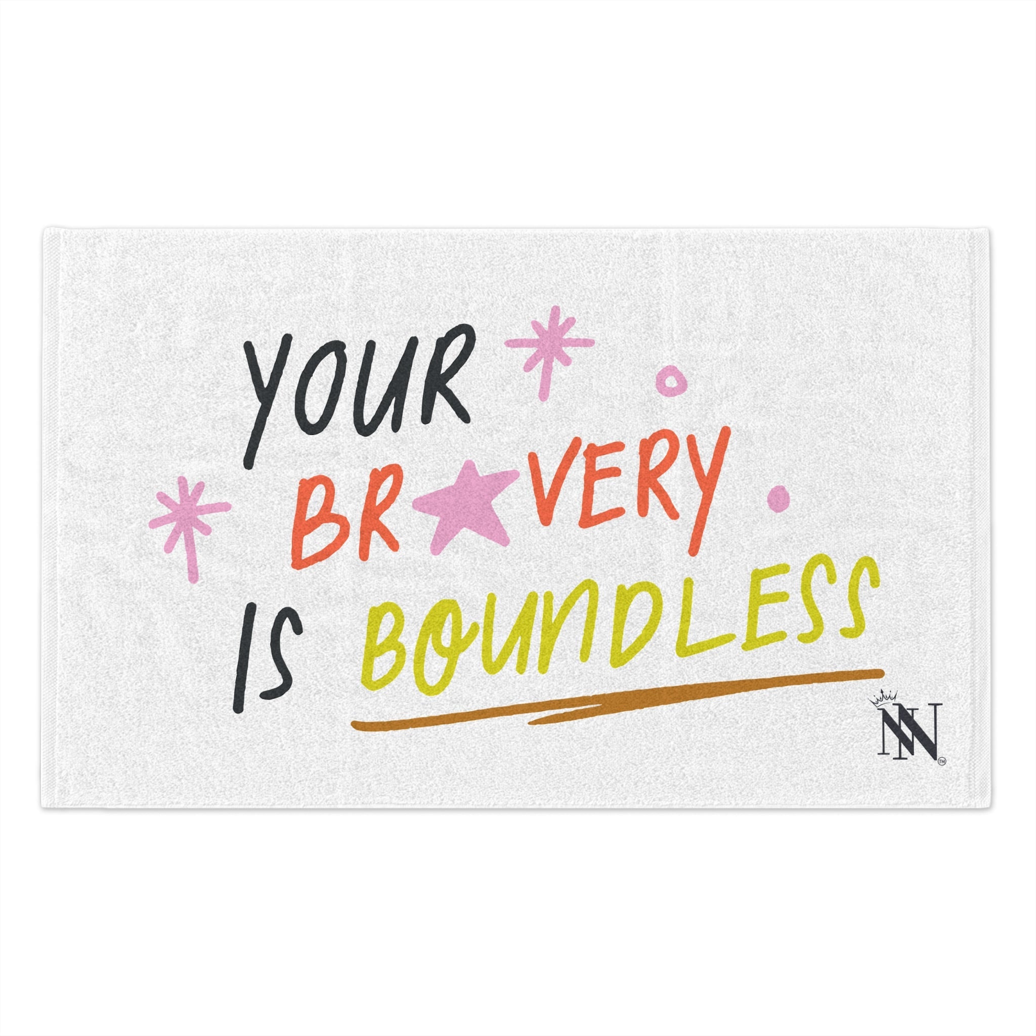Your Bravery is Boundless | Mix & Match Soft Fun-Flirty Lovers’ Towels