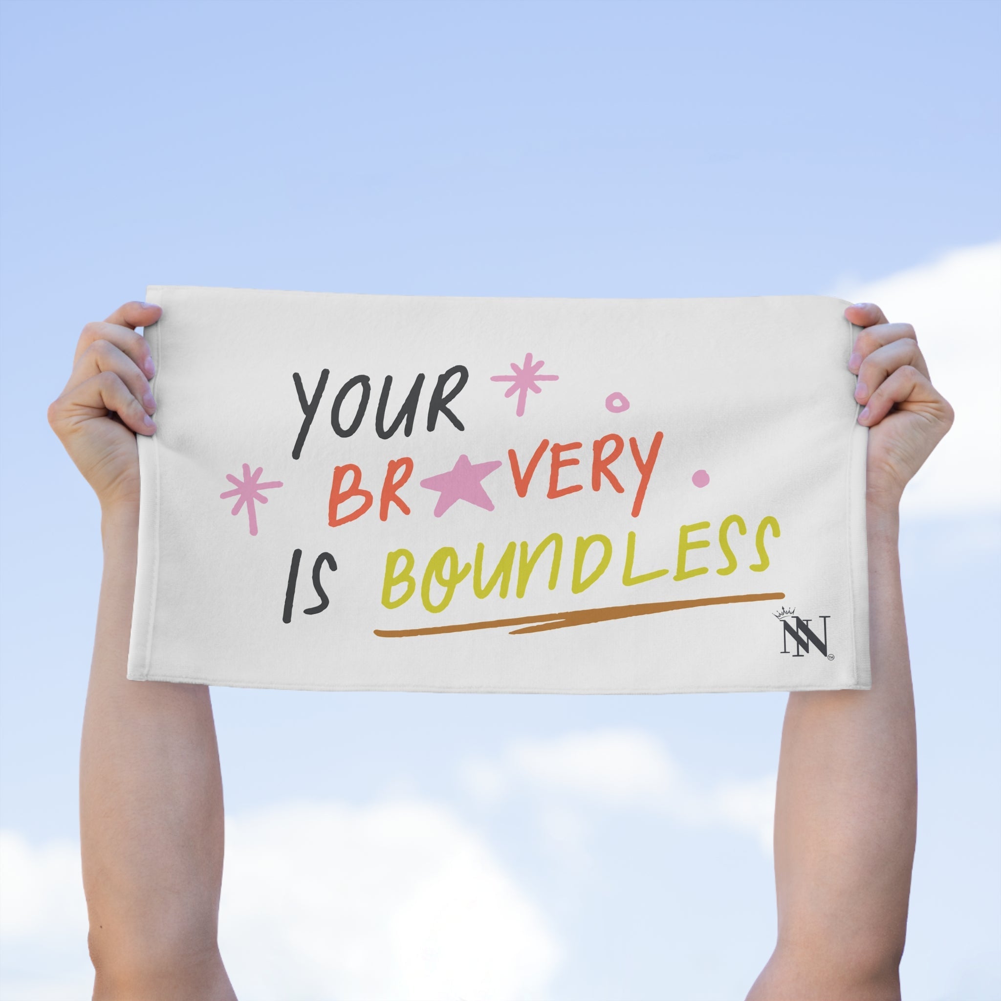 Your Bravery is Boundless | Mix & Match Soft Fun-Flirty Lovers’ Towels